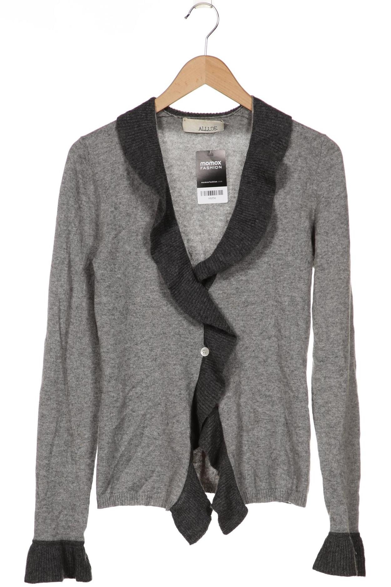 

Allude Damen Strickjacke, grau, Gr. 38