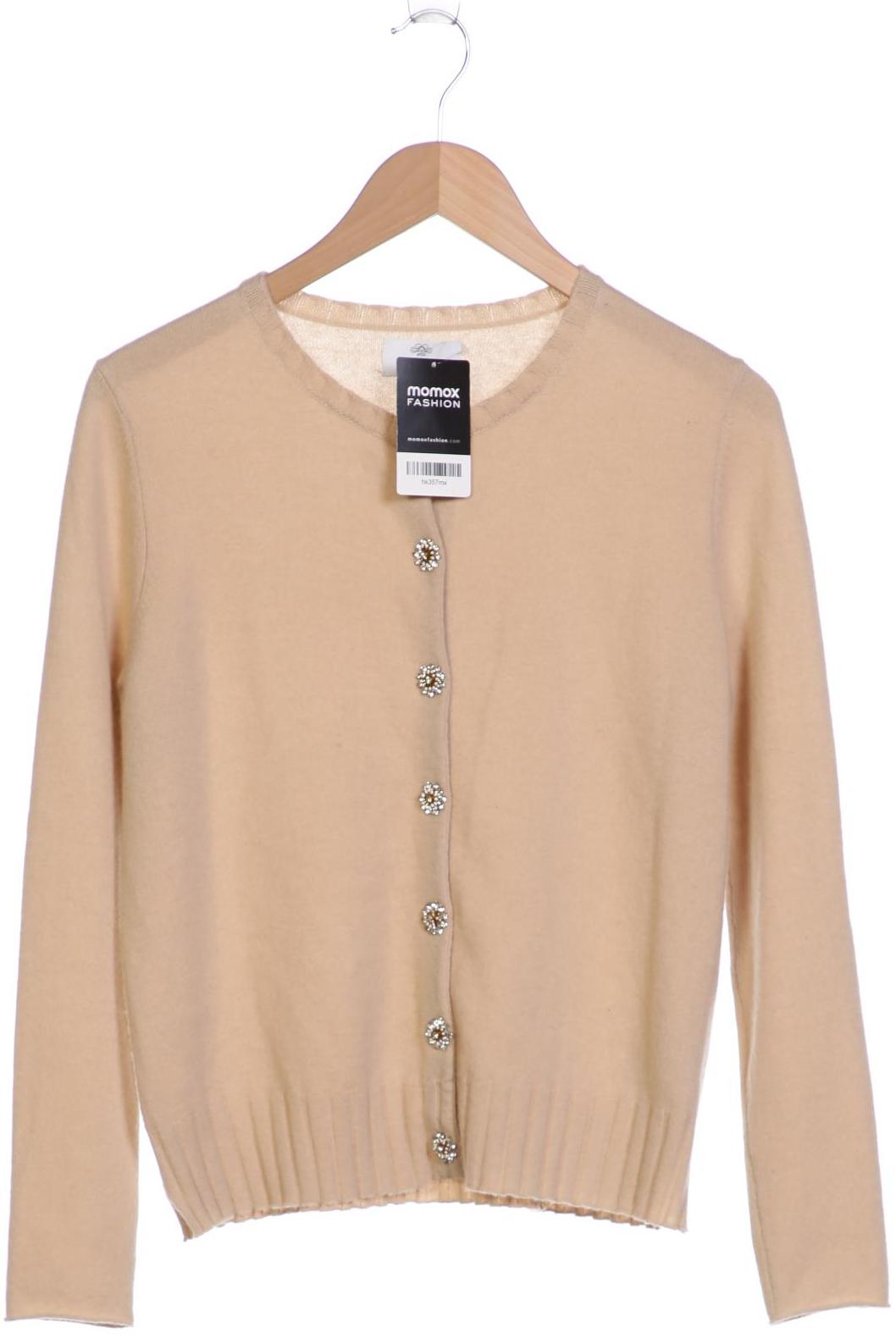 

Allude Damen Strickjacke, beige, Gr. 36
