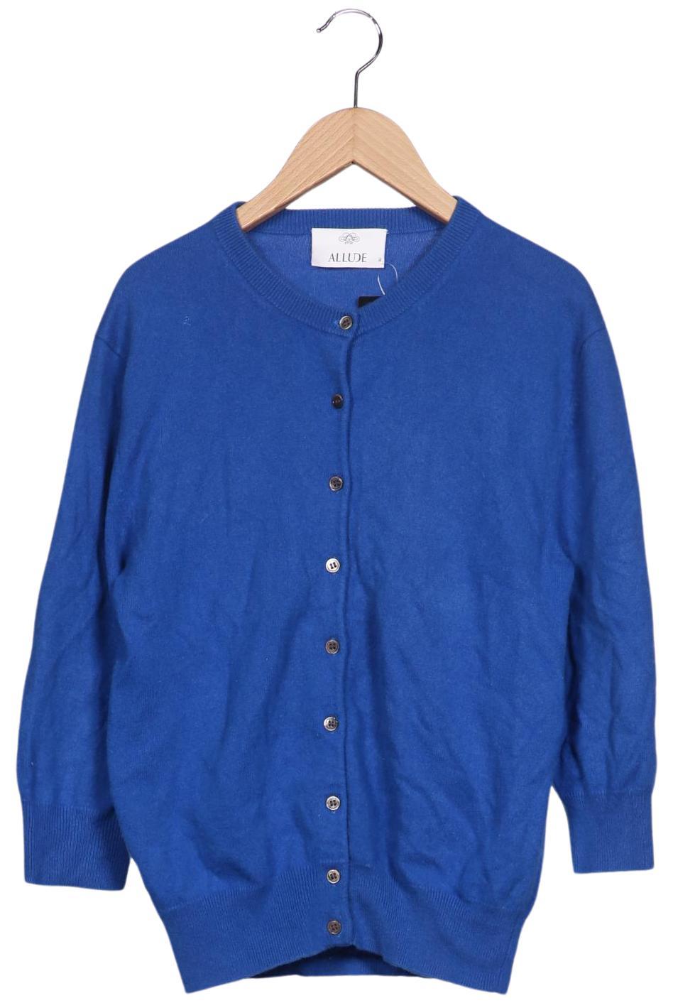 

Allude Damen Strickjacke, blau, Gr. 44