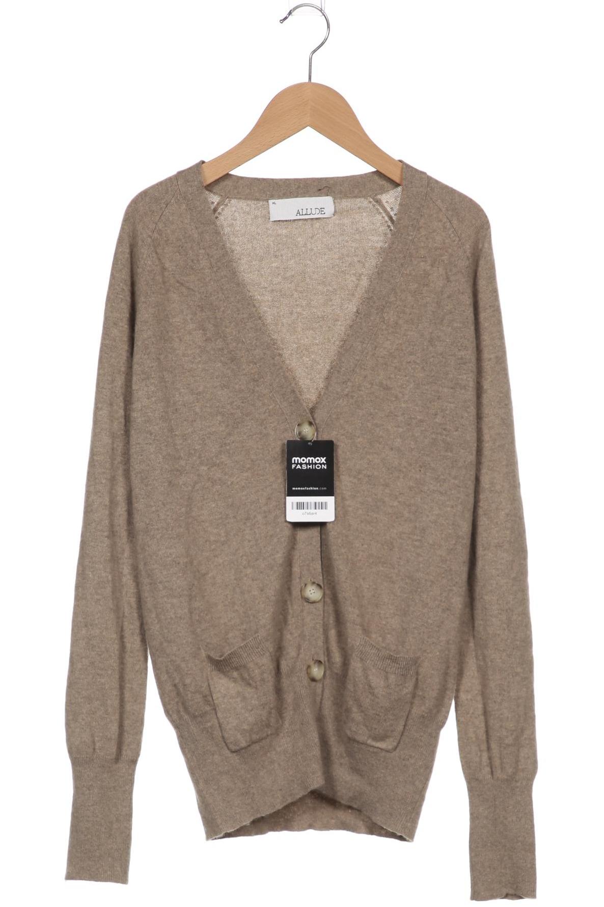 

Allude Damen Strickjacke, braun, Gr. 44