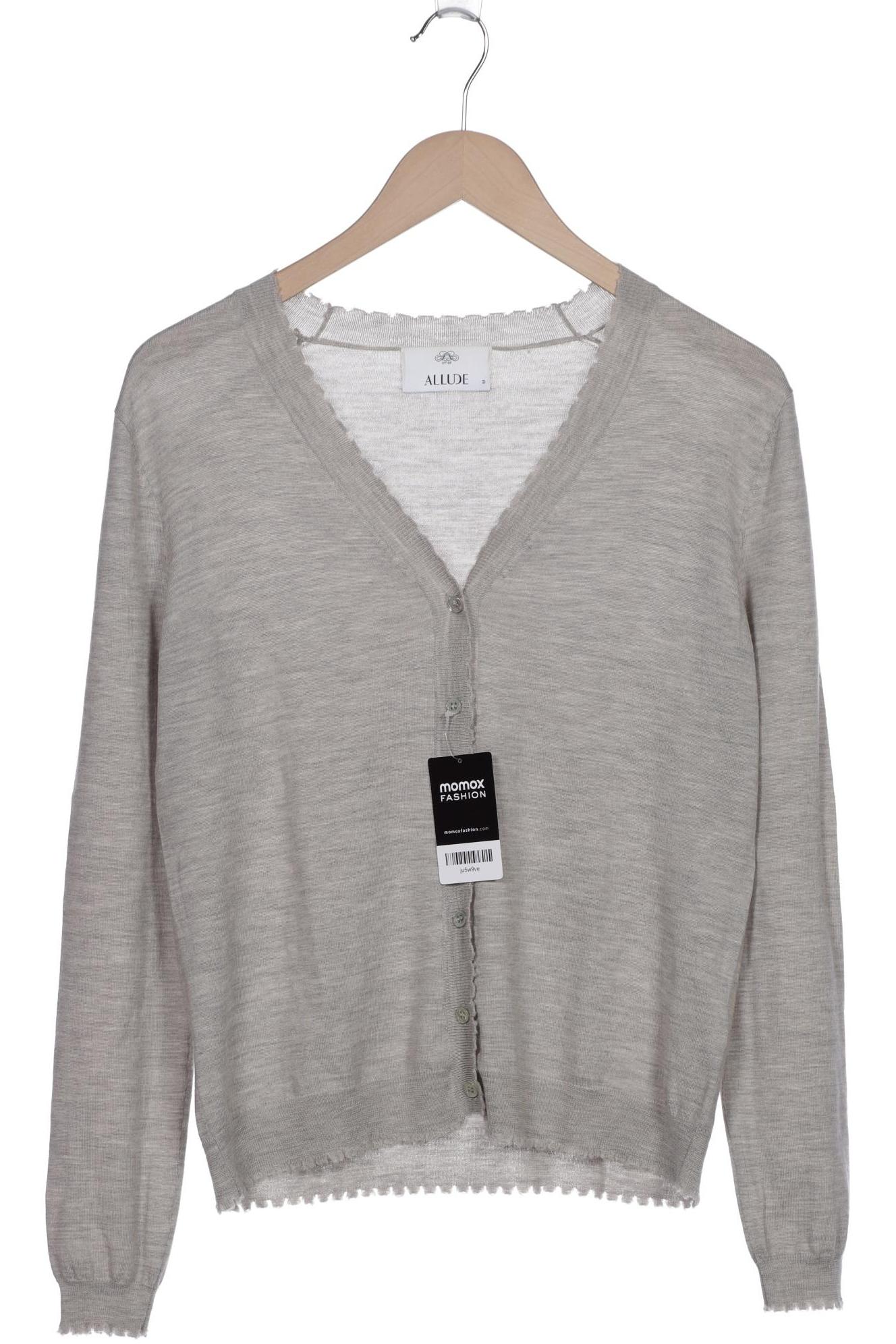 

ALLUDE Damen Strickjacke, grau