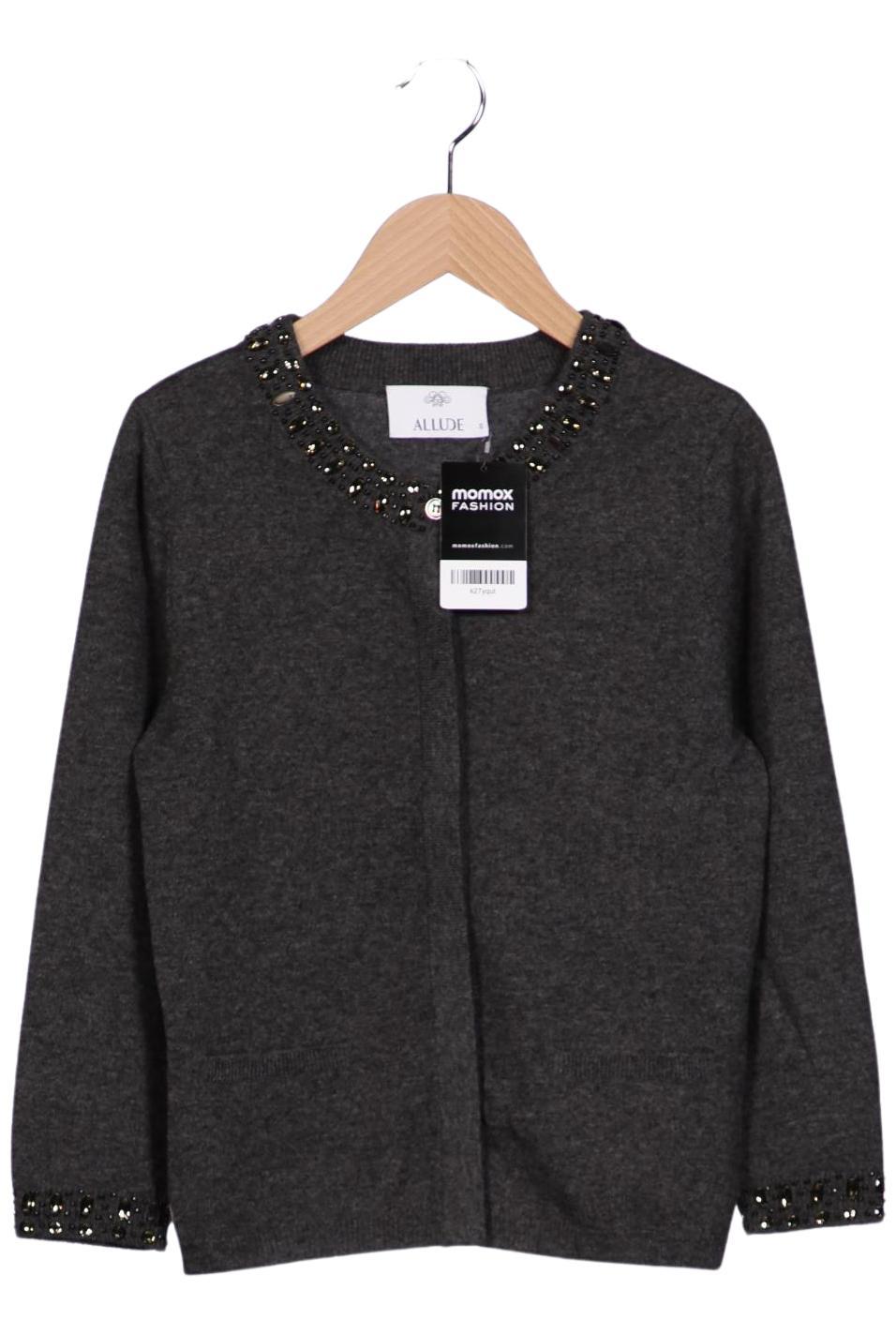 

Allude Damen Strickjacke, grau, Gr. 34