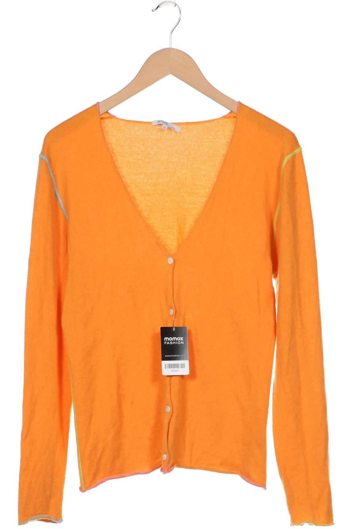 

ALLUDE Damen Strickjacke, orange