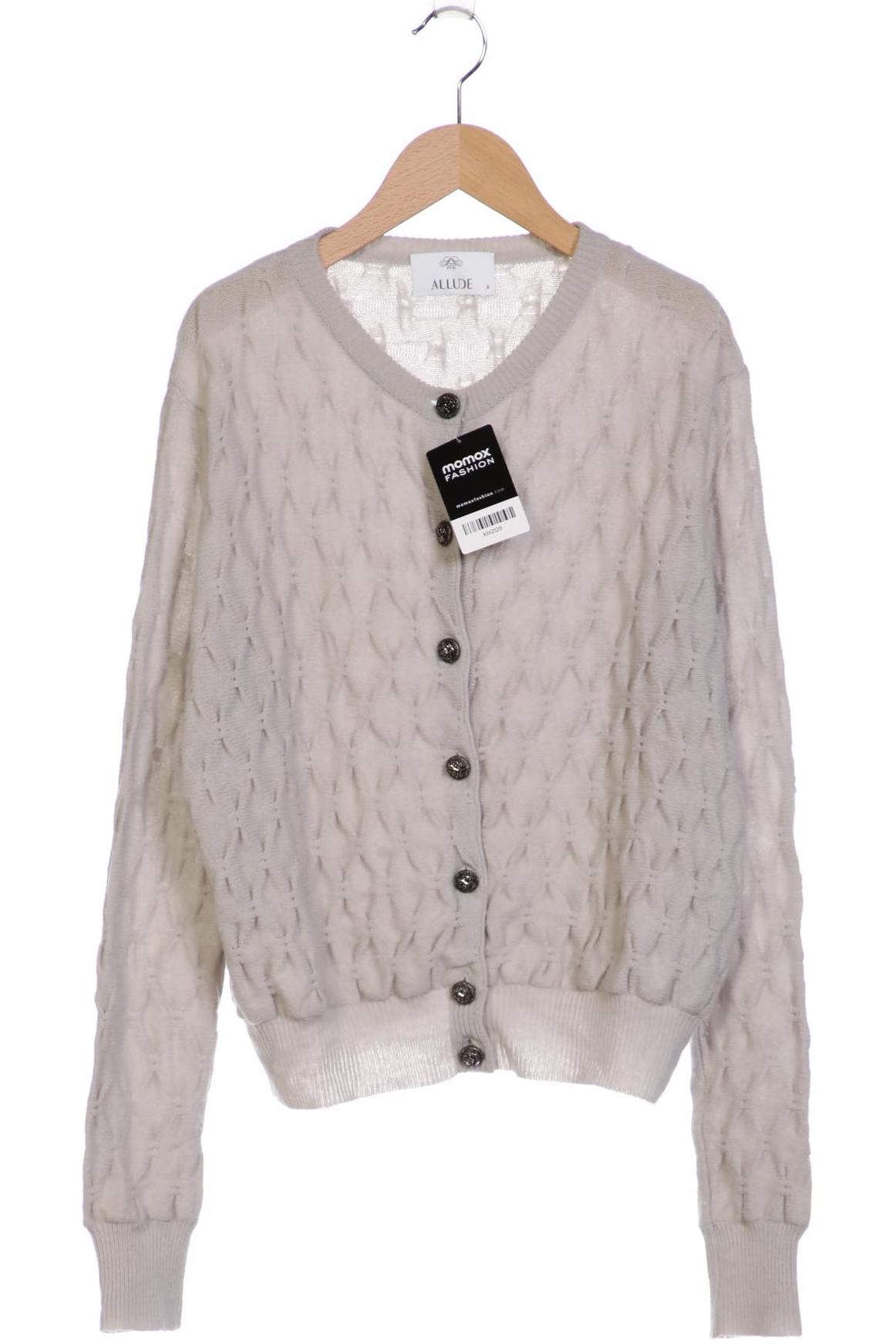 

Allude Damen Strickjacke, grau, Gr. 38