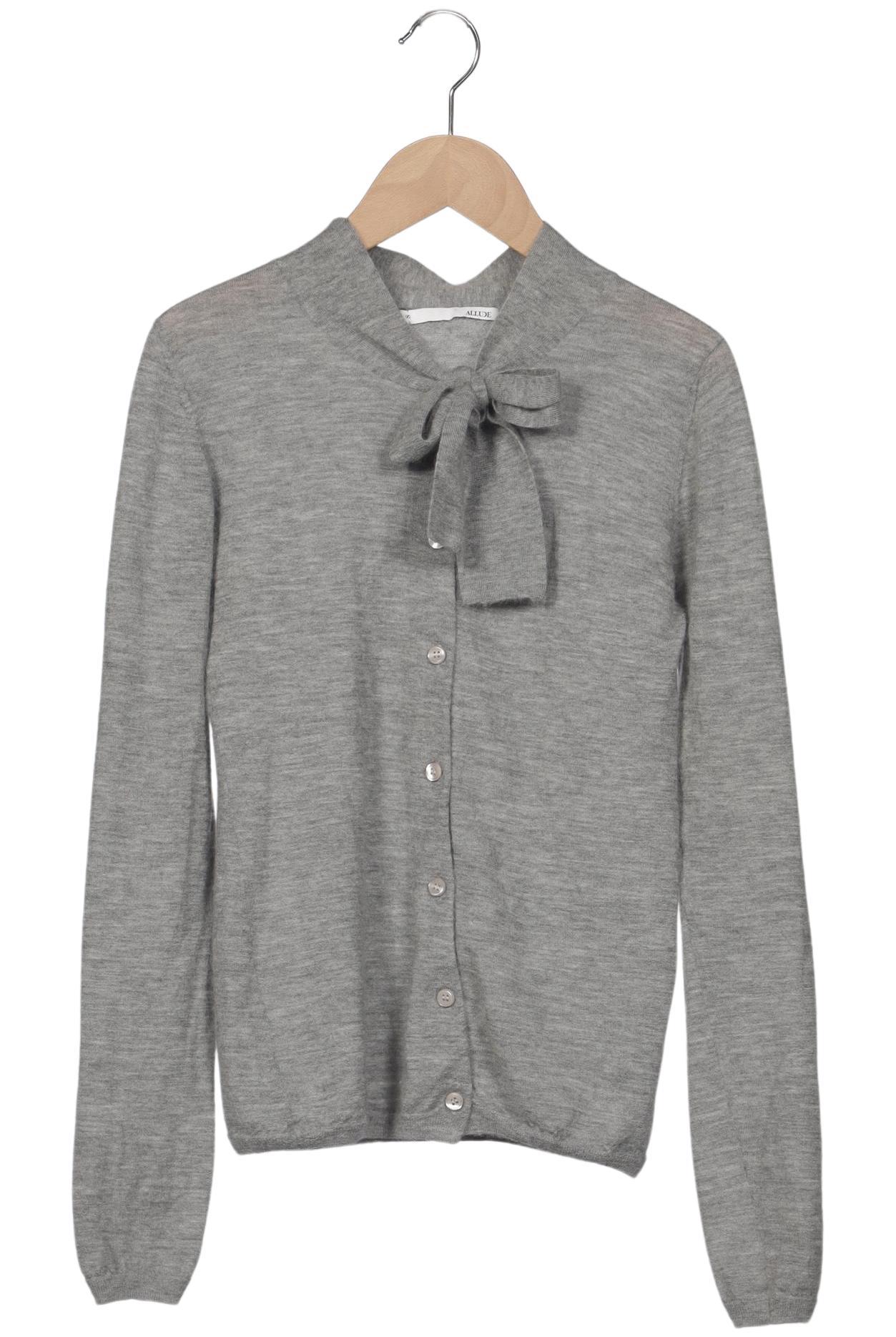 

Allude Damen Strickjacke, grau, Gr. 36
