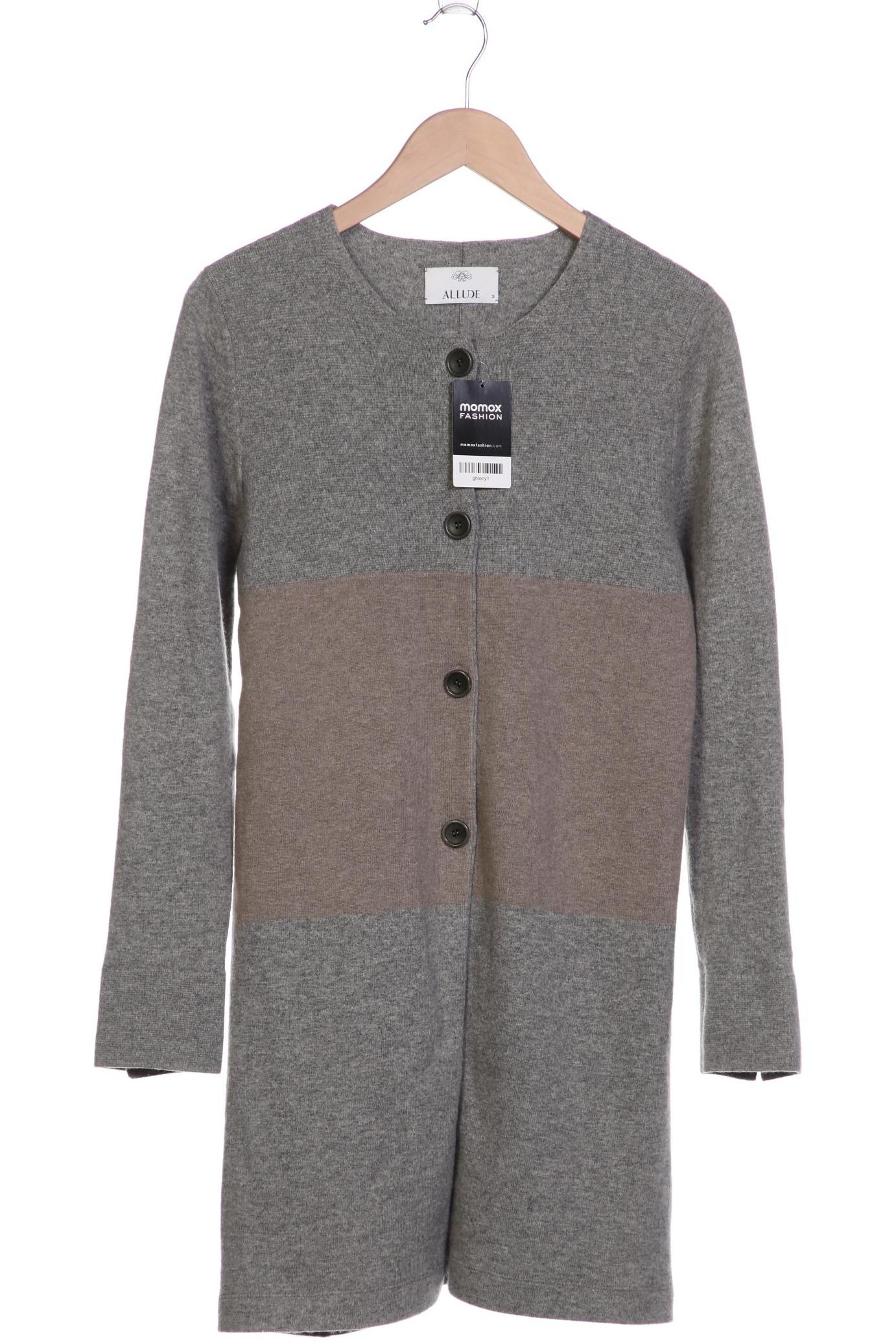 

ALLUDE Damen Strickjacke, grau