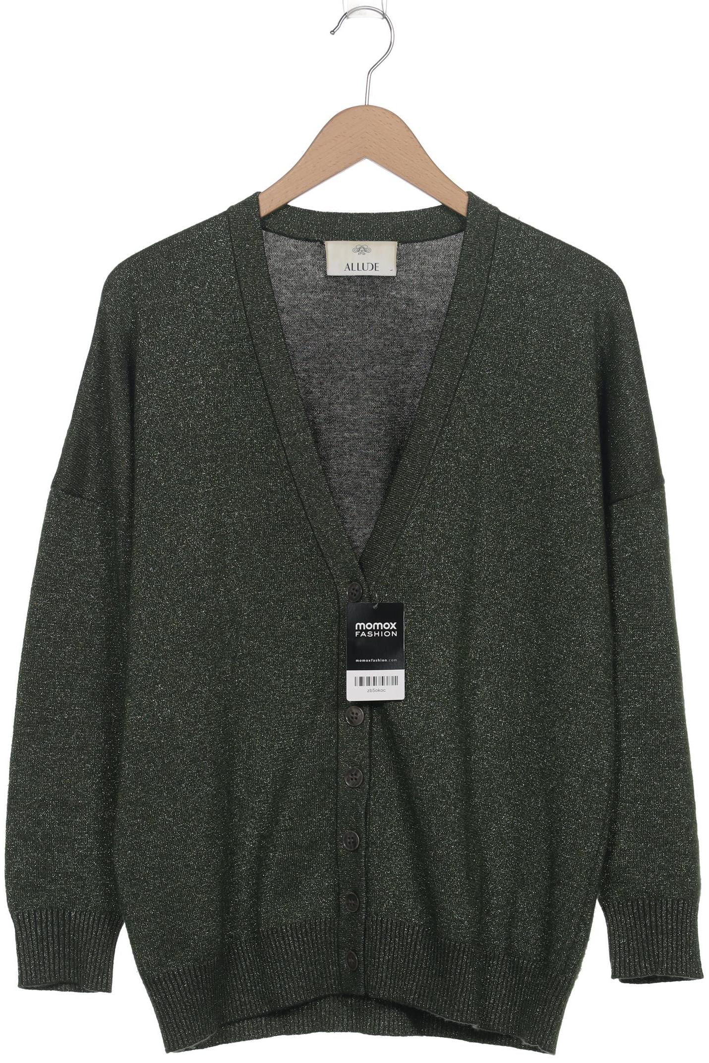 

Allude Damen Strickjacke, grün, Gr. 42