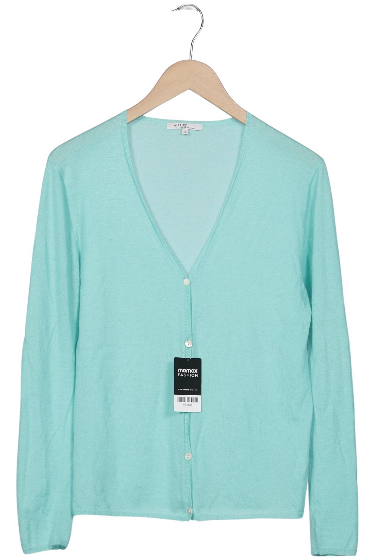 

Allude Damen Strickjacke, türkis, Gr. 44