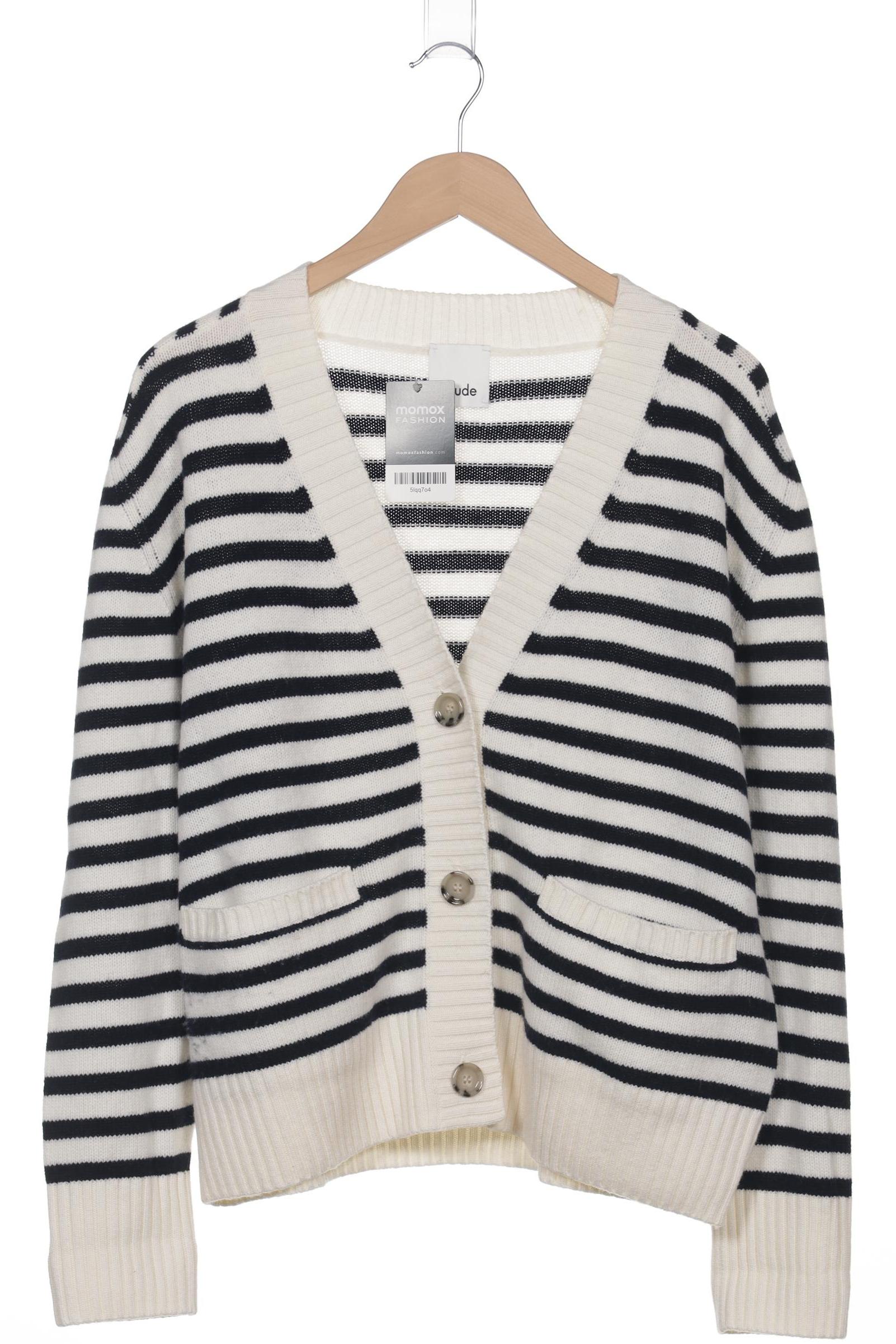 

ALLUDE Damen Strickjacke, cremeweiß