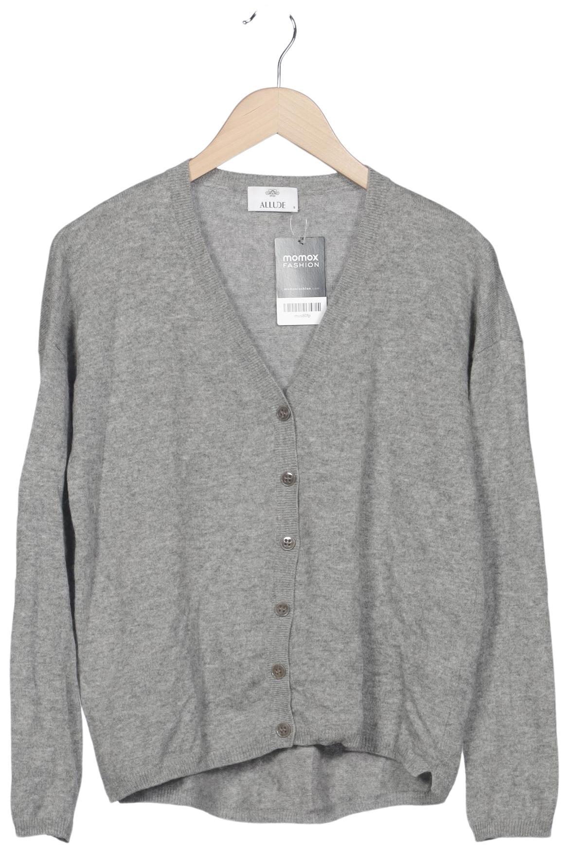 

Allude Damen Strickjacke, grau, Gr. 36