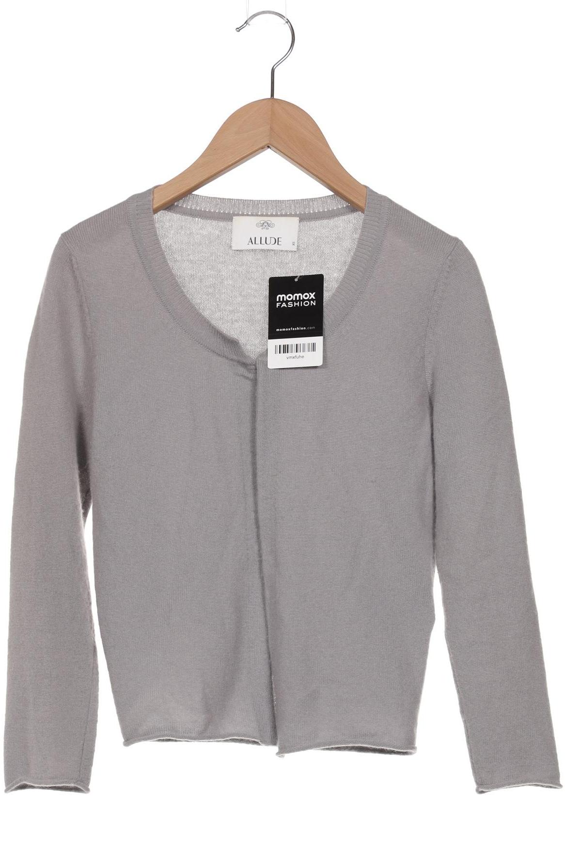 

Allude Damen Strickjacke, grau, Gr. 34