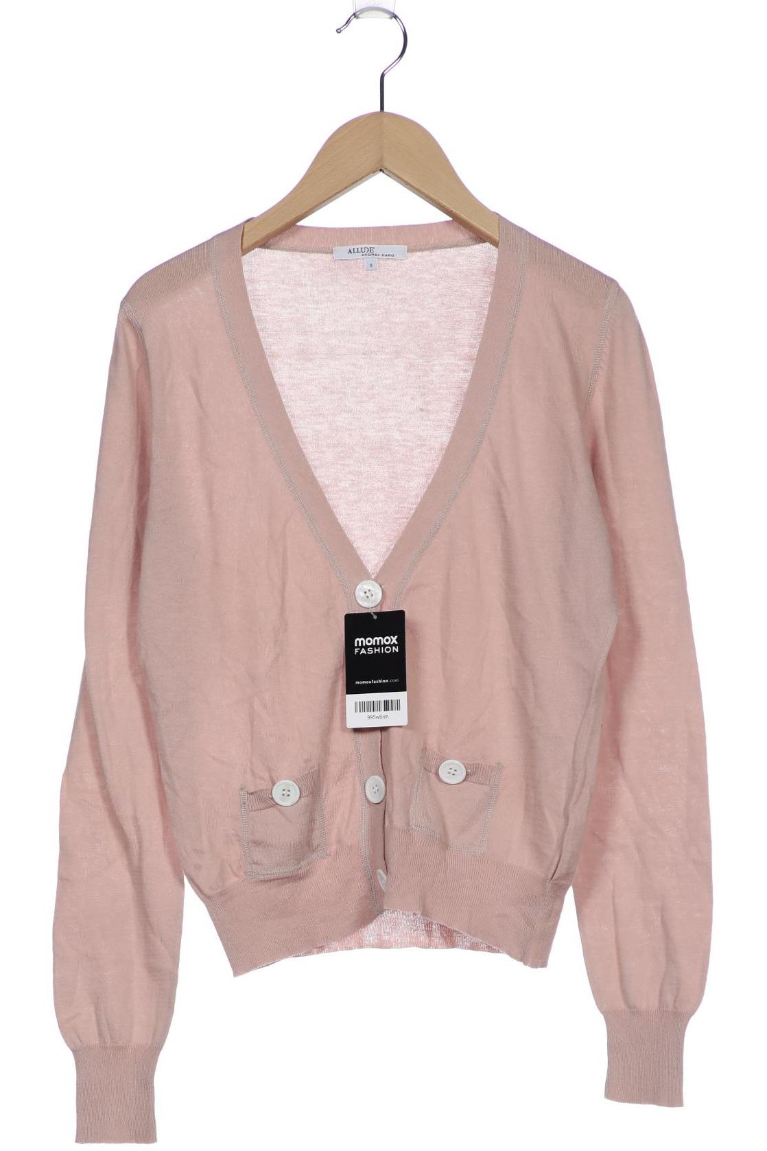 

Allude Damen Strickjacke, beige, Gr. 36