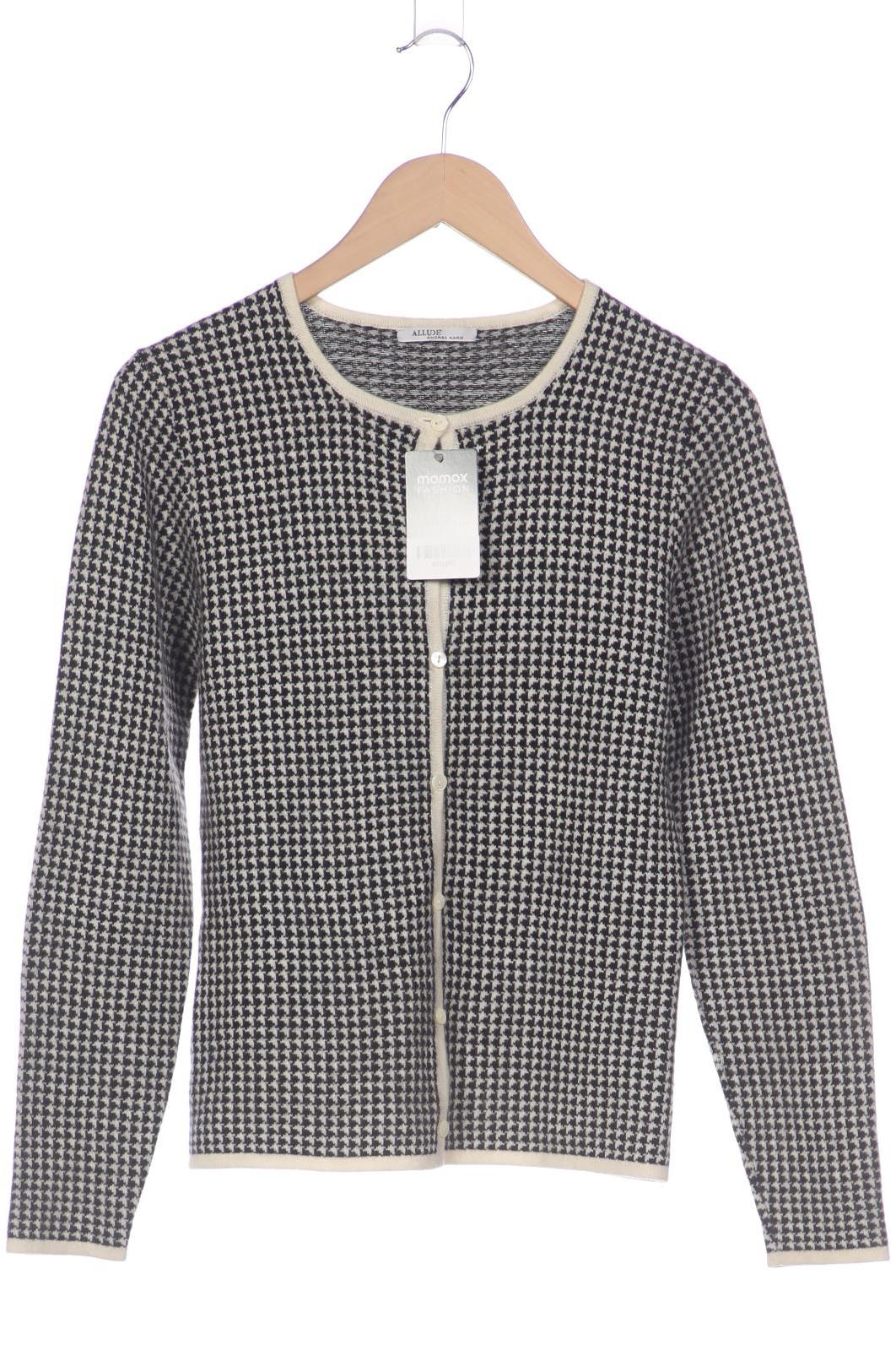 

Allude Damen Strickjacke, schwarz, Gr. 36