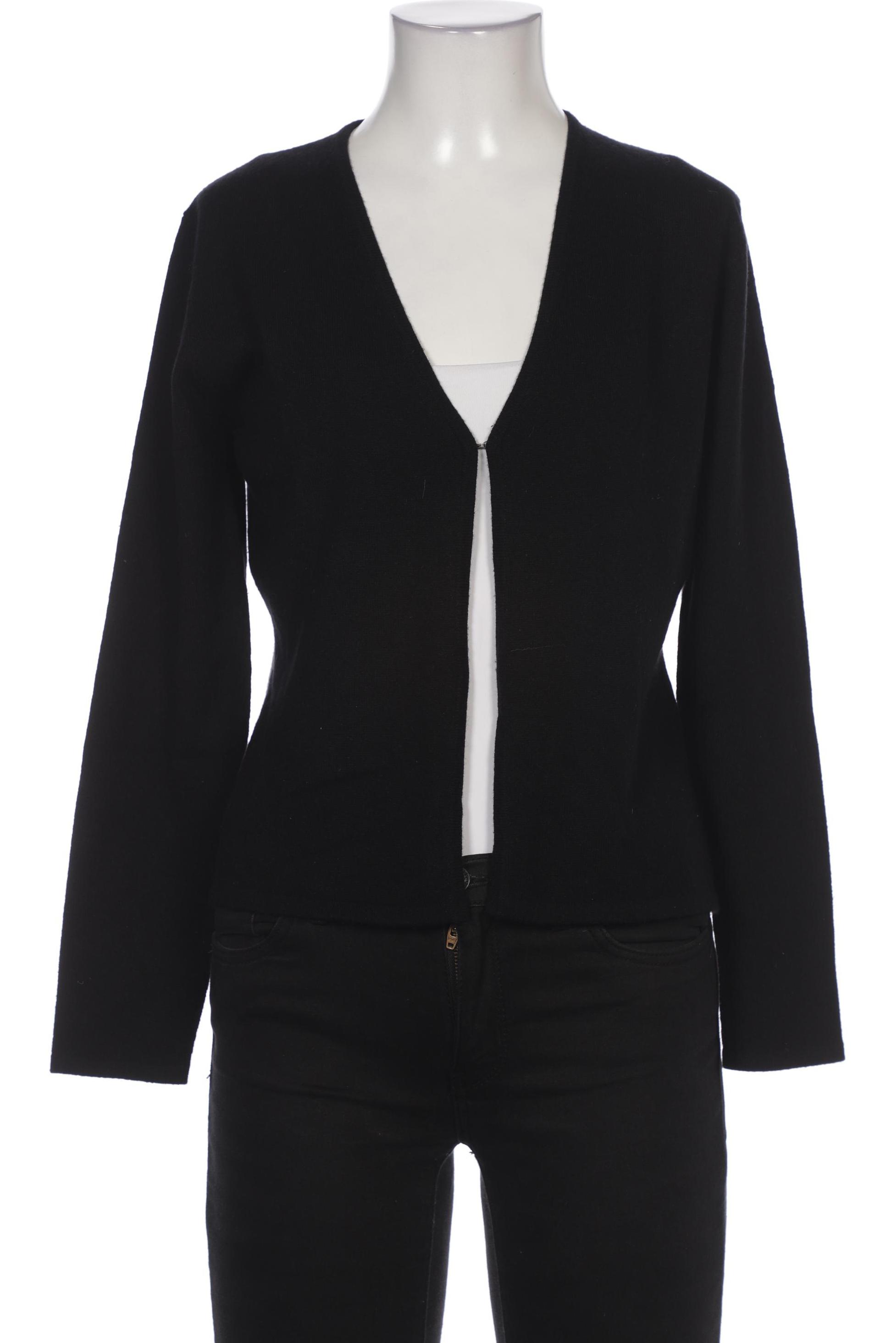

Allude Damen Strickjacke, schwarz, Gr. 38