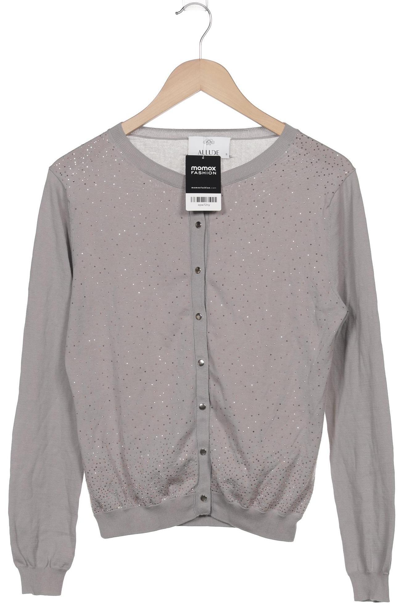 

Allude Damen Strickjacke, grau, Gr. 38