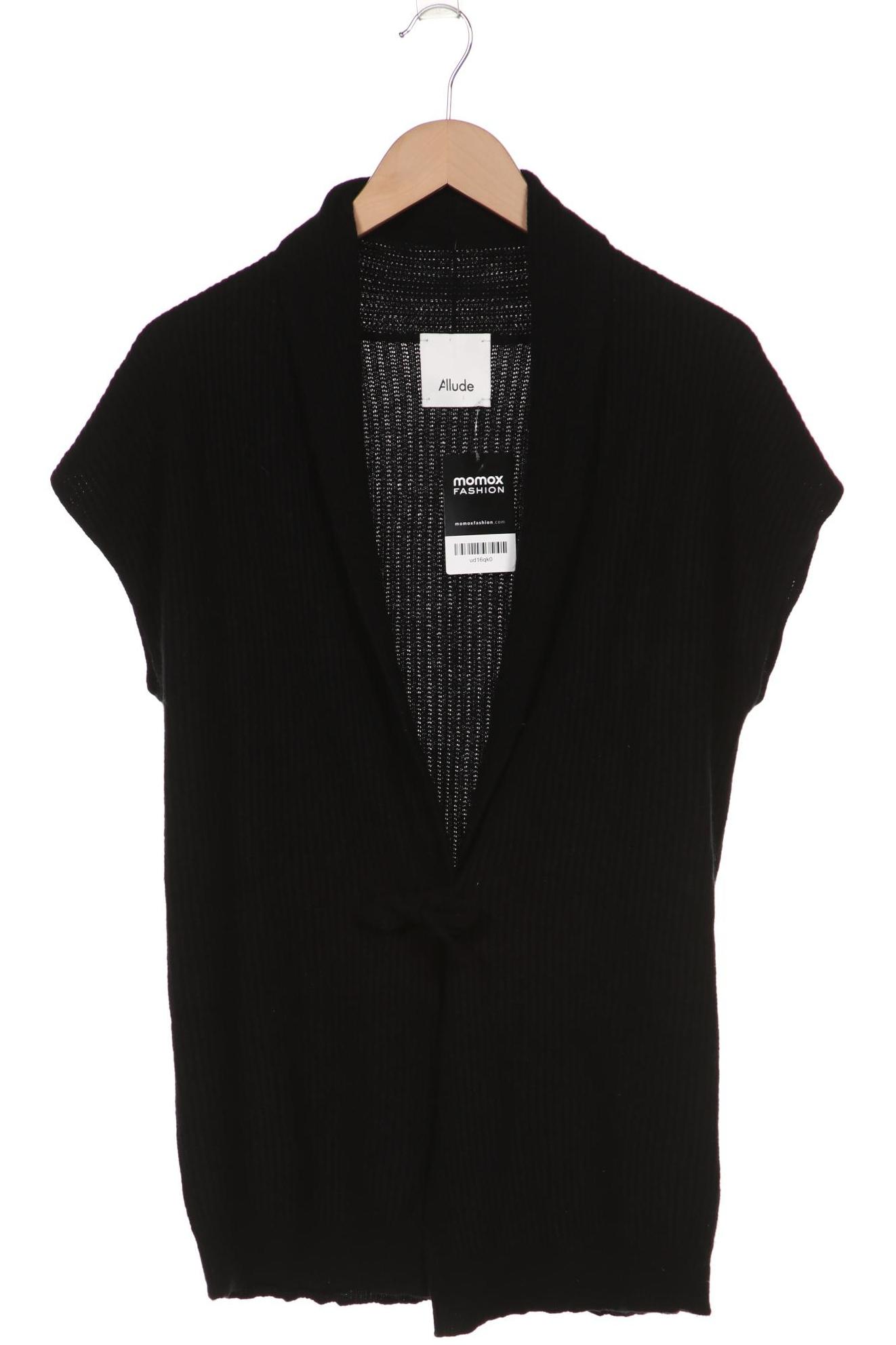 

Allude Damen Strickjacke, schwarz, Gr. 44