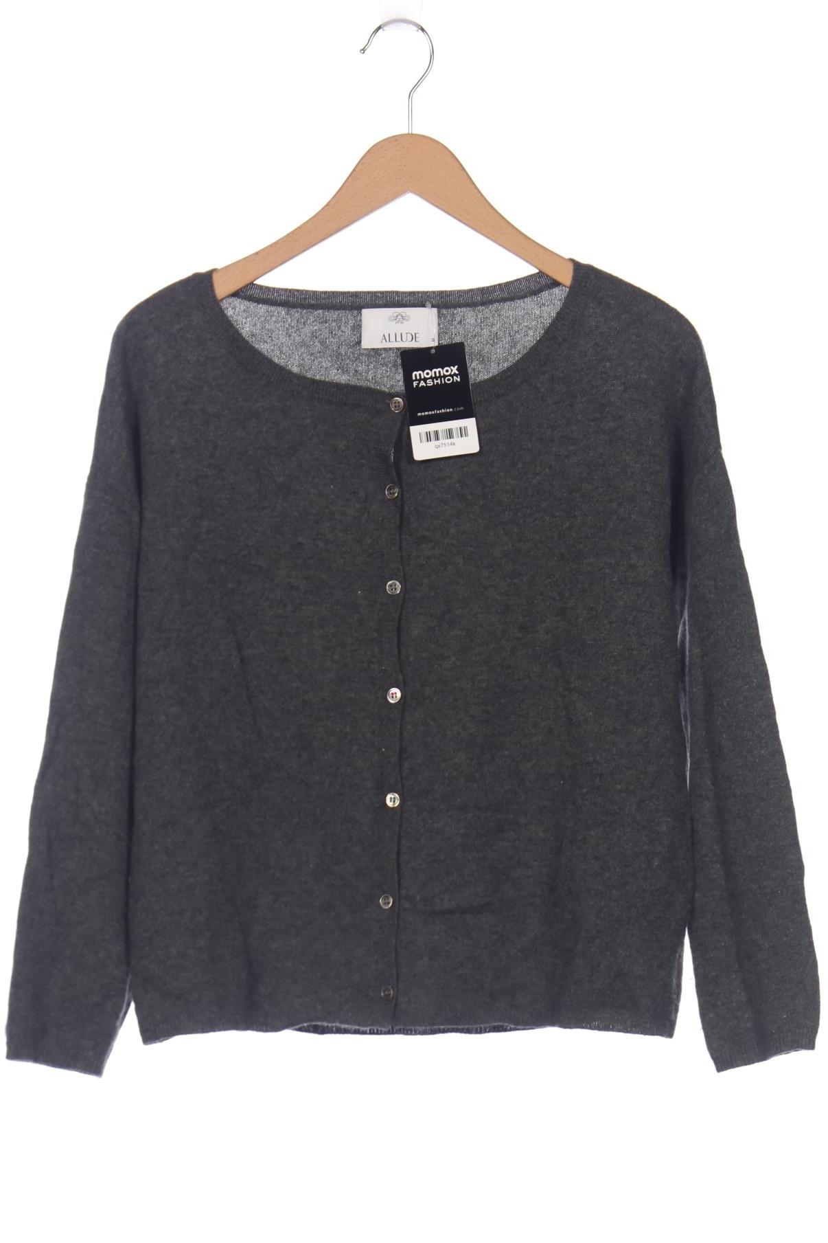 

Allude Damen Strickjacke, grau, Gr. 38