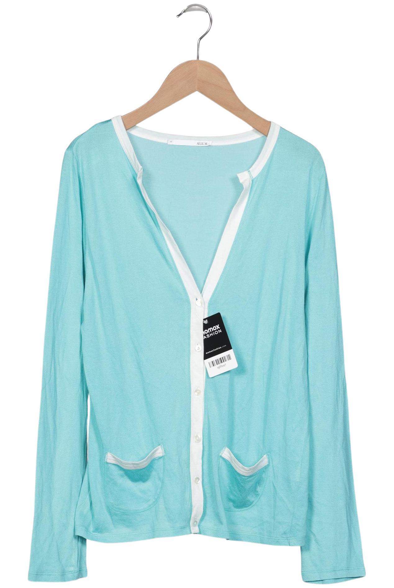

Allude Damen Strickjacke, hellblau, Gr. 42