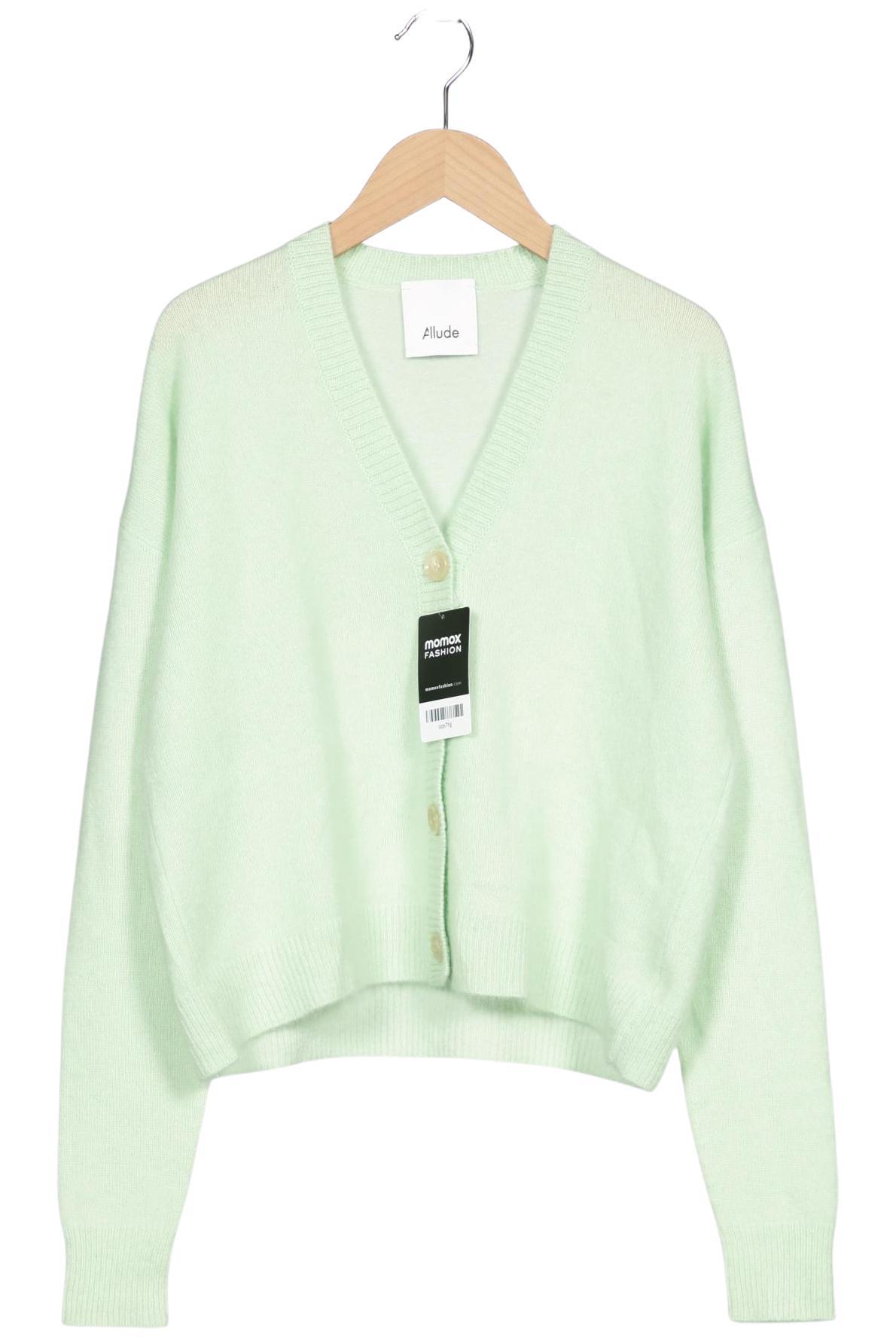 

Allude Damen Strickjacke, hellgrün, Gr. 36