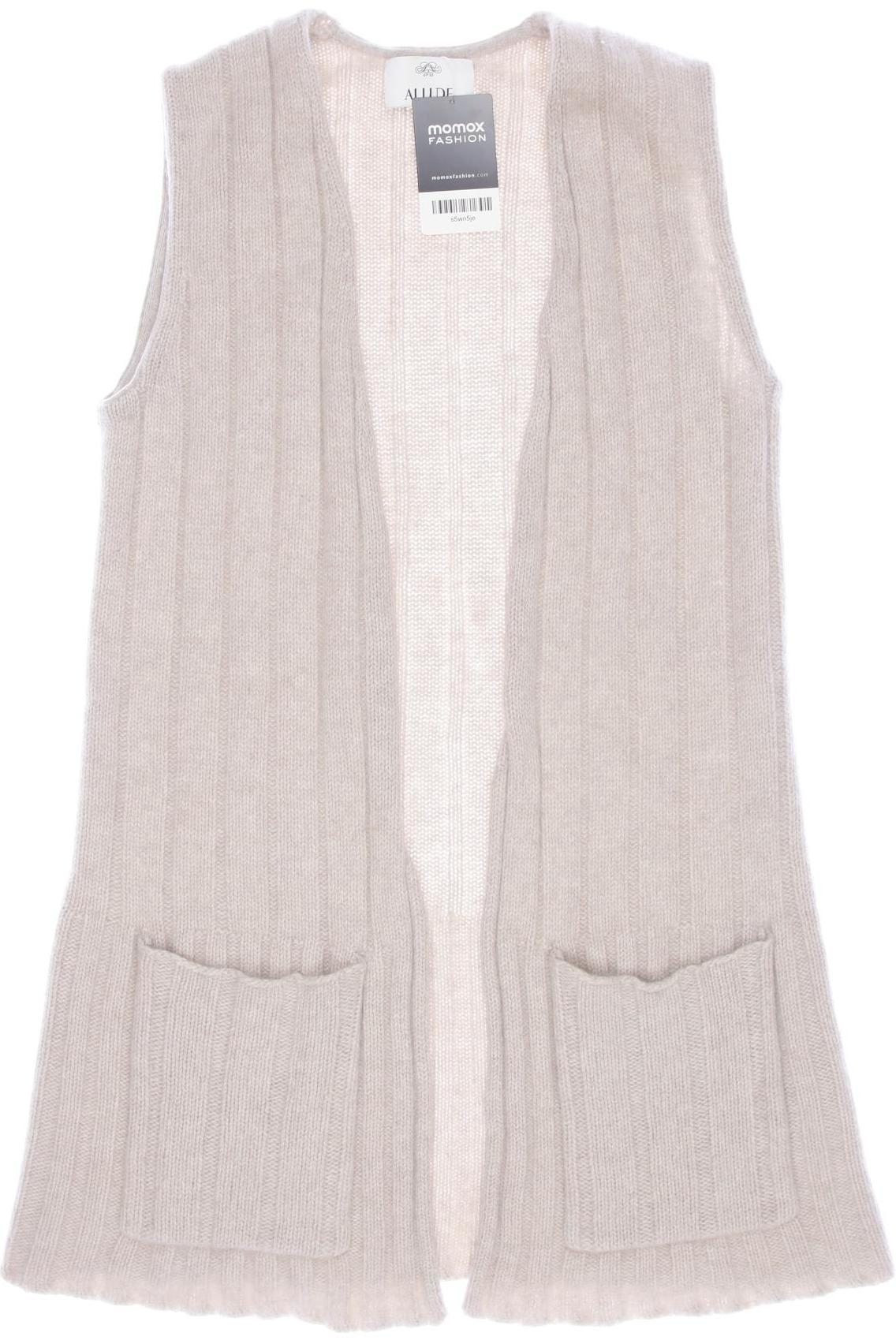 

Allude Damen Strickjacke, beige, Gr. 38