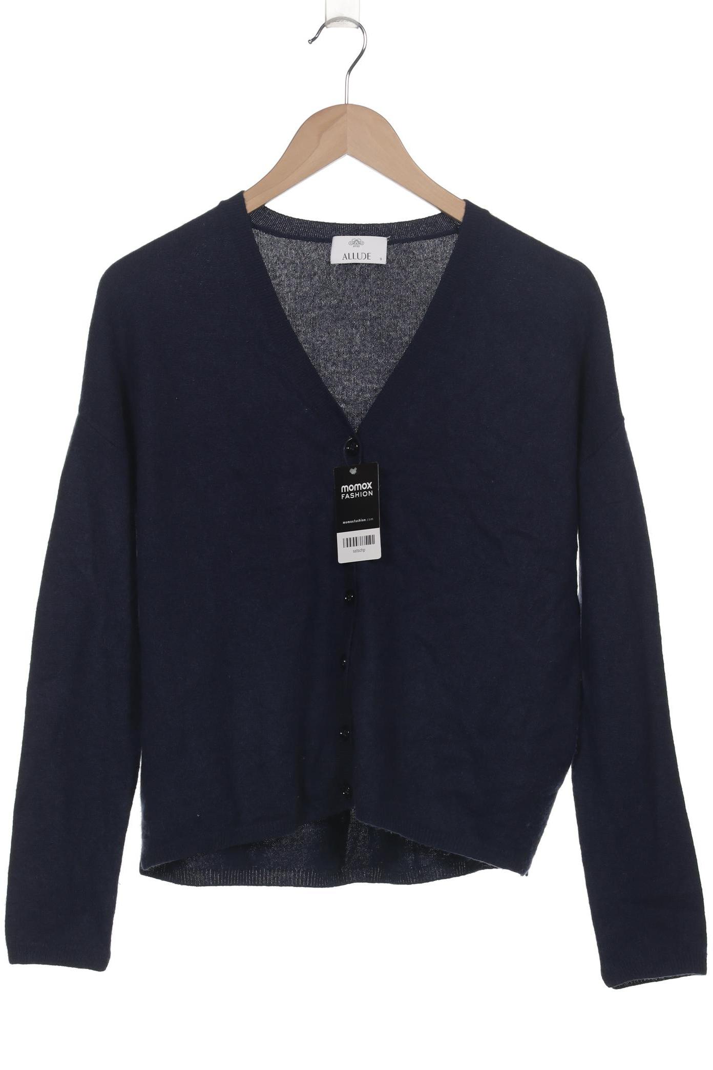 

Allude Damen Strickjacke, marineblau, Gr. 36