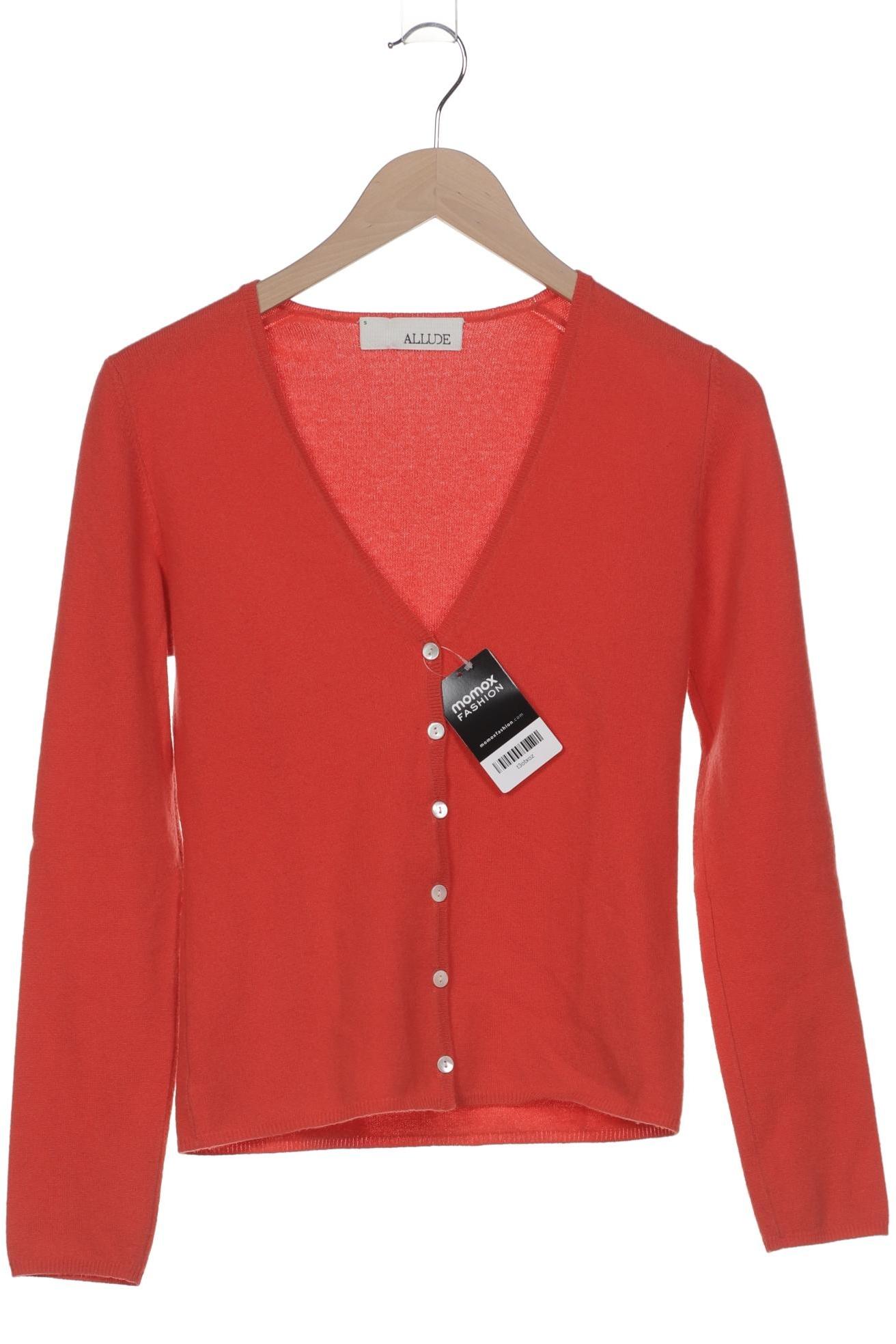 

Allude Damen Strickjacke, orange, Gr. 36