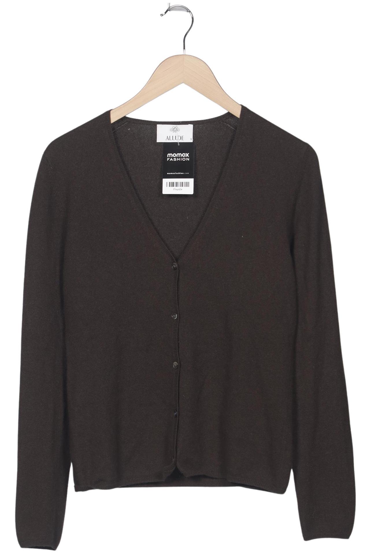 

Allude Damen Strickjacke, braun, Gr. 38