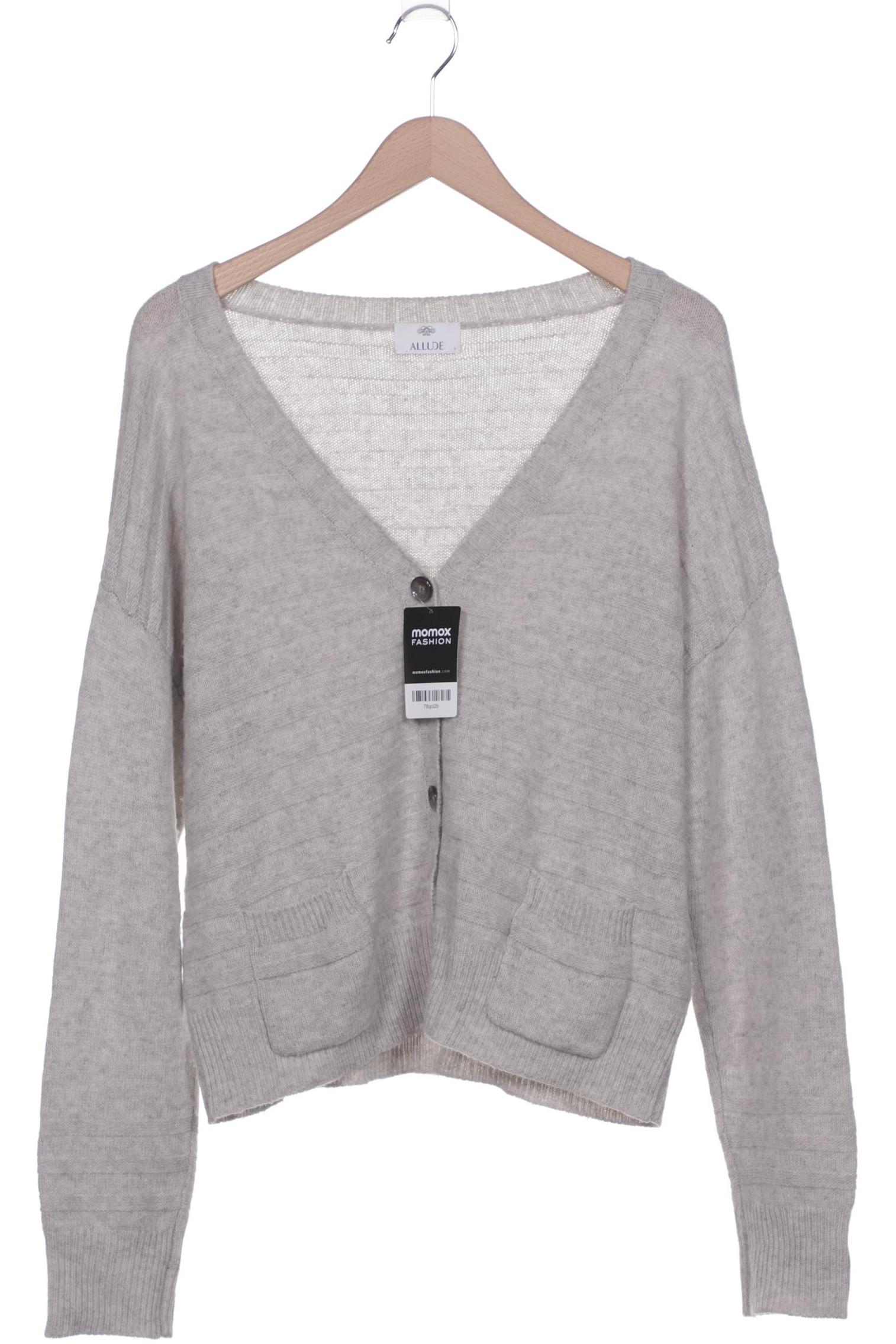 

Allude Damen Strickjacke, grau, Gr. 42