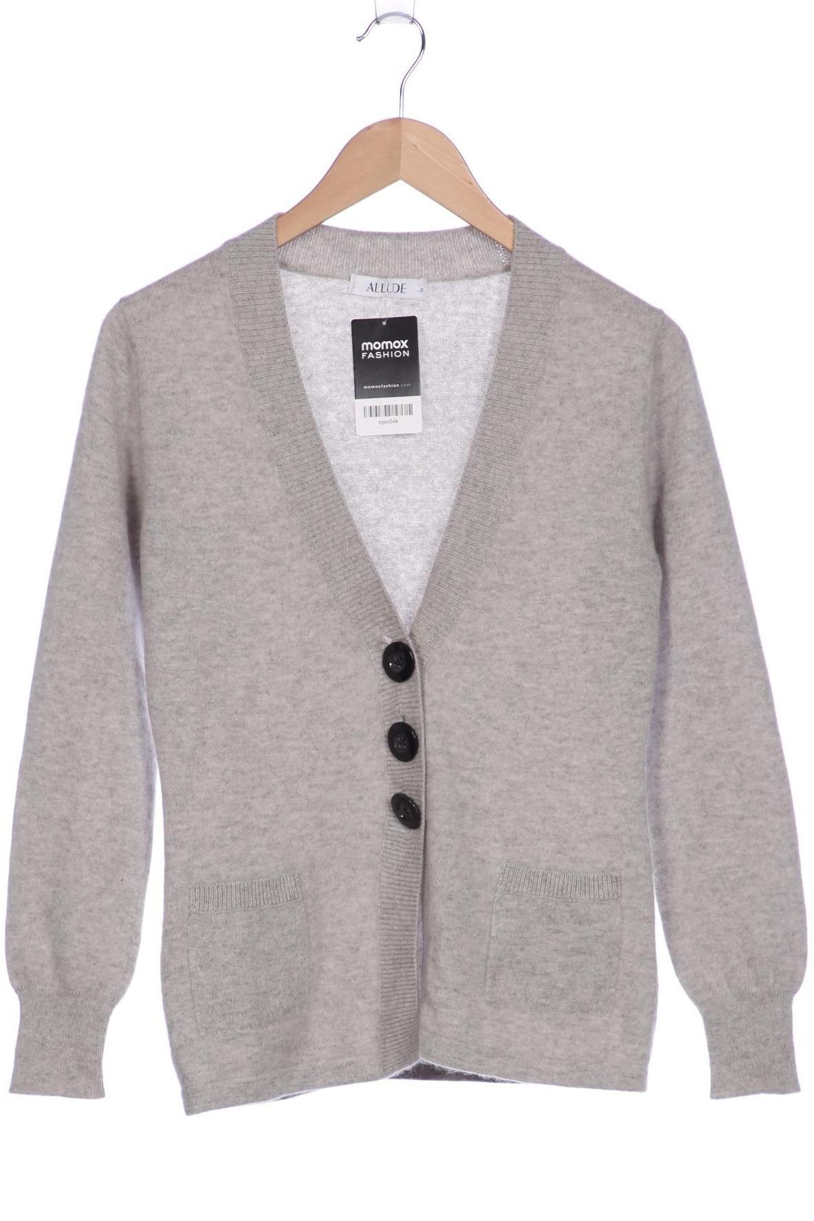 

Allude Damen Strickjacke, grau, Gr. 38