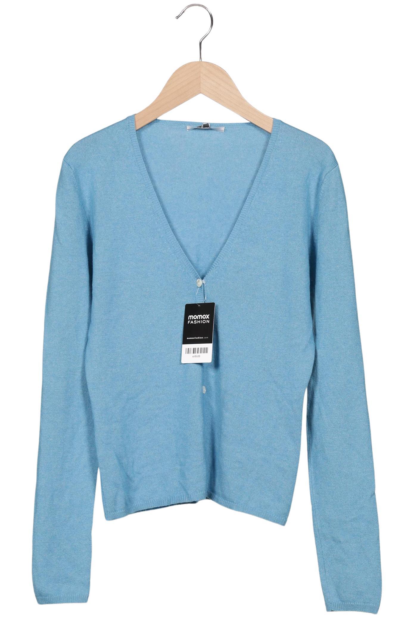 

Allude Damen Strickjacke, hellblau, Gr. 36