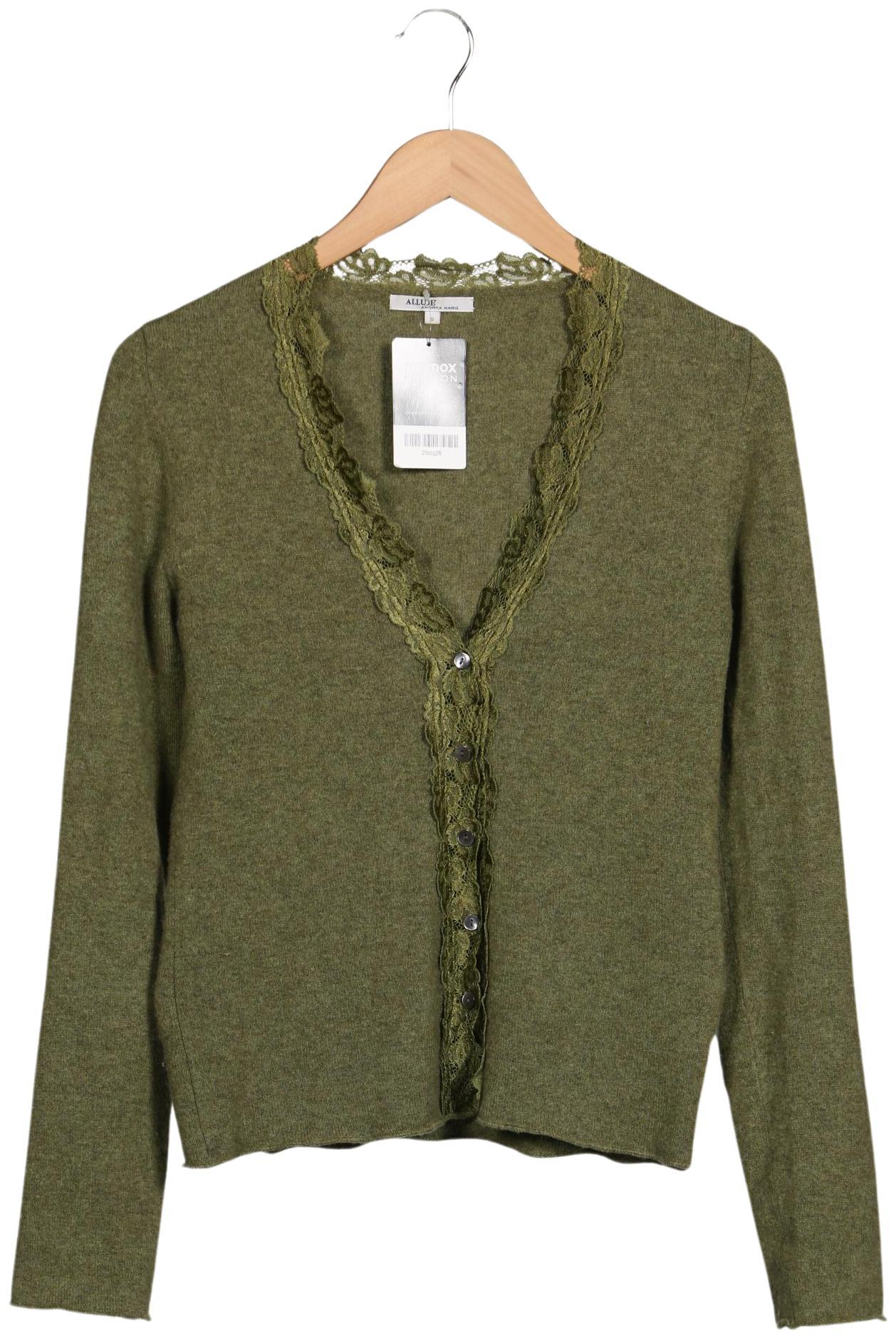 

Allude Damen Strickjacke, grün, Gr. 36