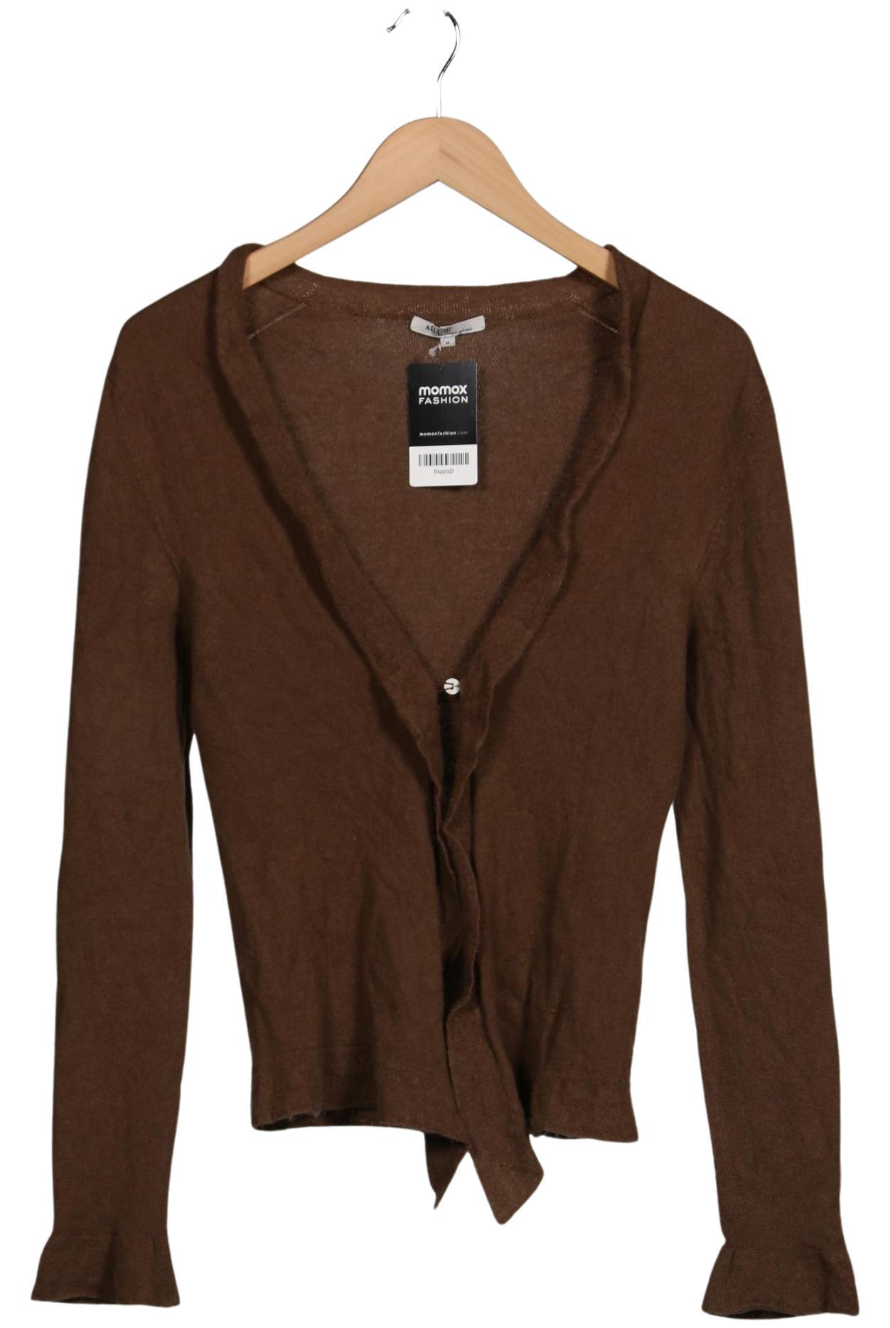 

Allude Damen Strickjacke, braun, Gr. 38