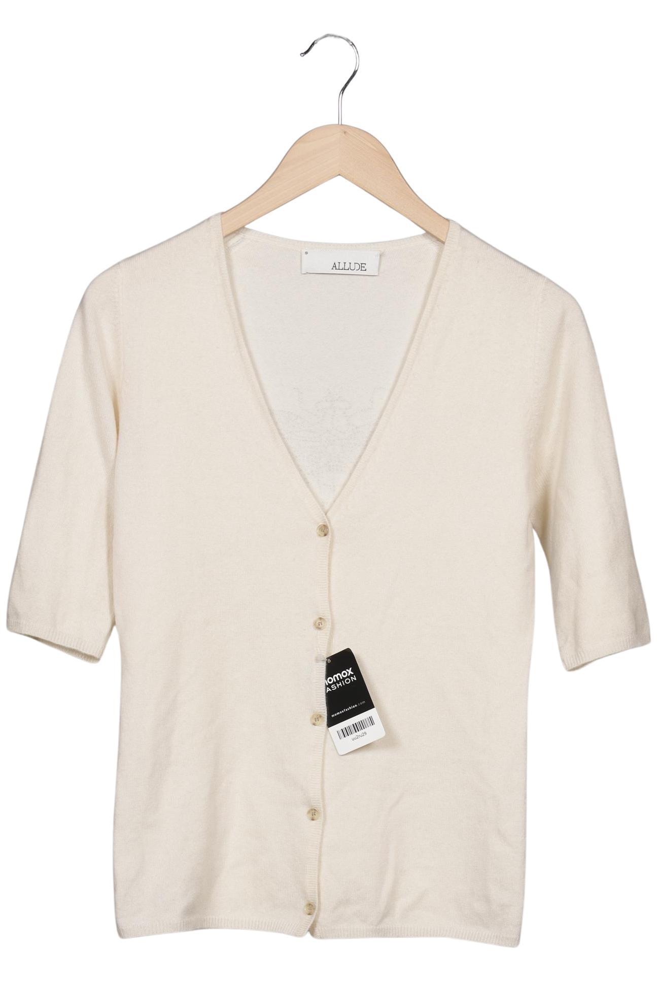 

Allude Damen Strickjacke, cremeweiß, Gr. 36