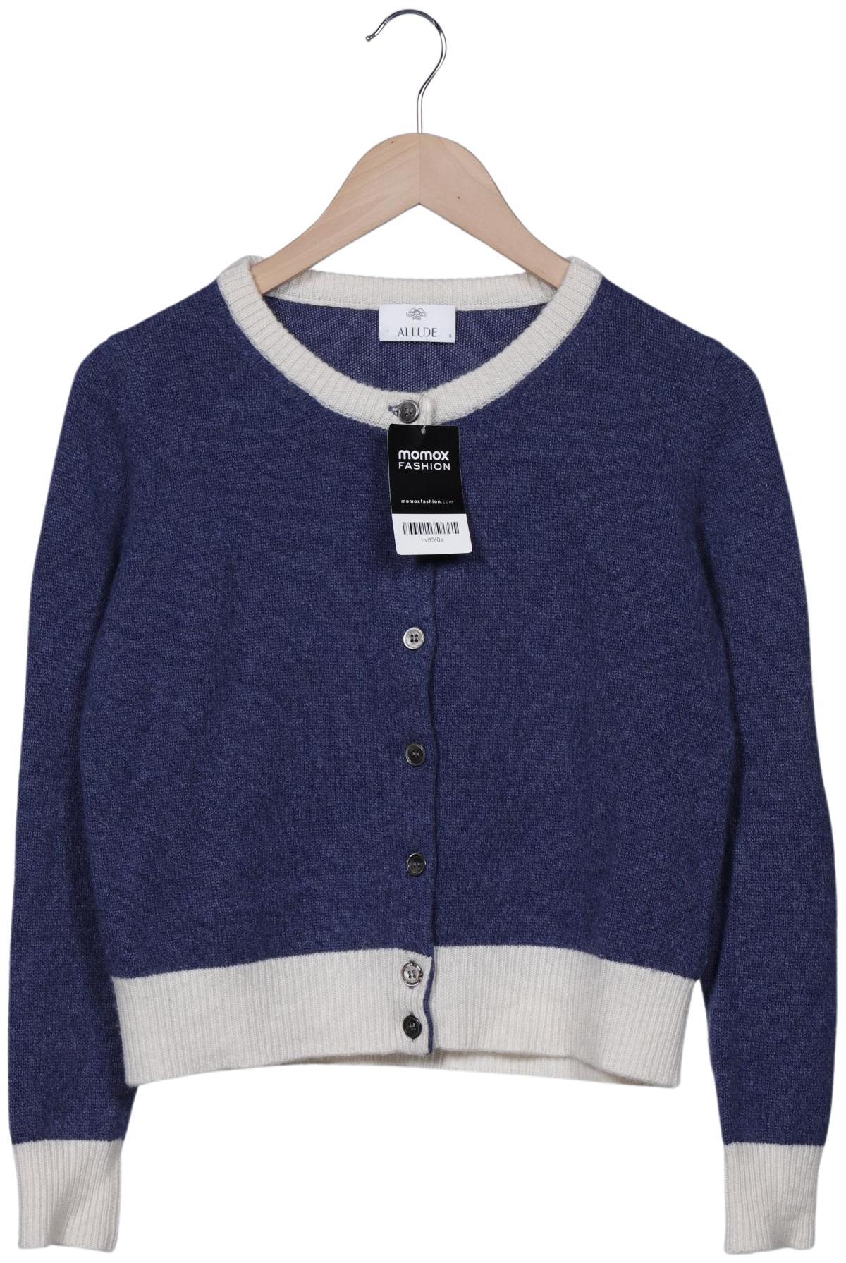 

Allude Damen Strickjacke, marineblau, Gr. 36