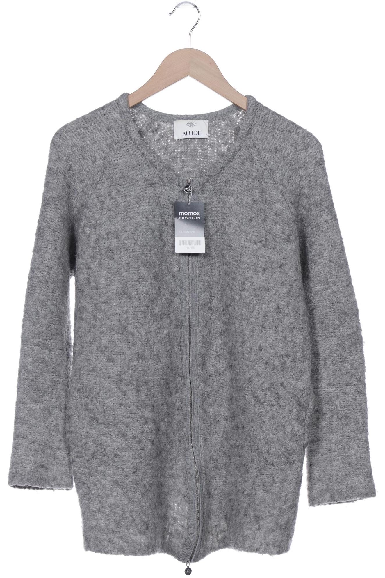 

Allude Damen Strickjacke, grau, Gr. 36