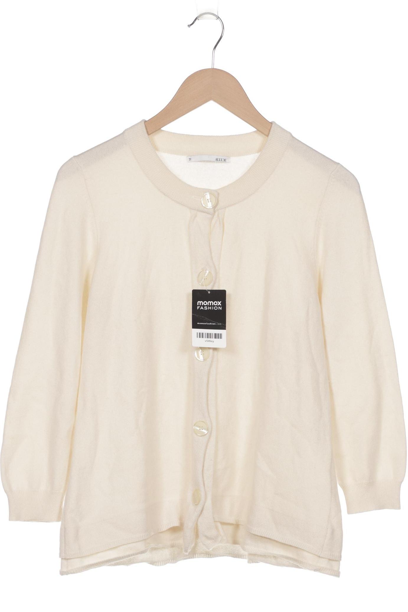 

Allude Damen Strickjacke, cremeweiß, Gr. 38