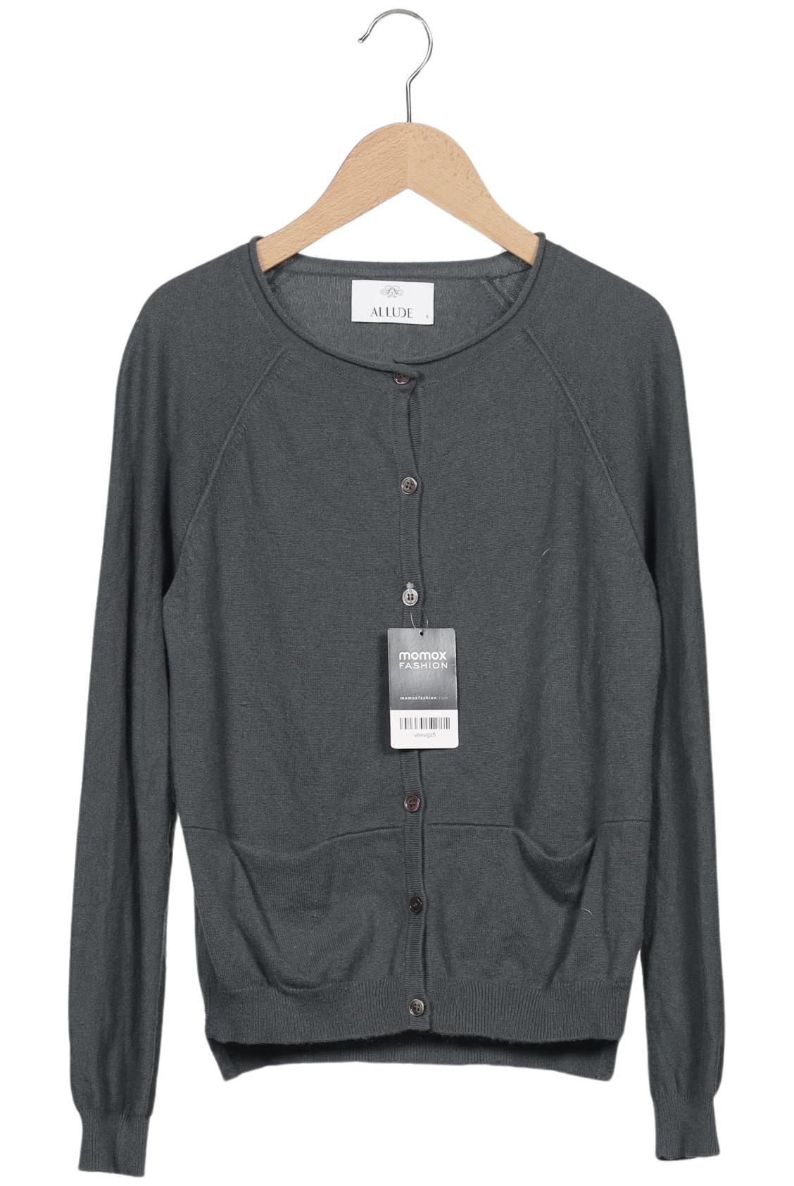 

Allude Damen Strickjacke, grau, Gr. 36