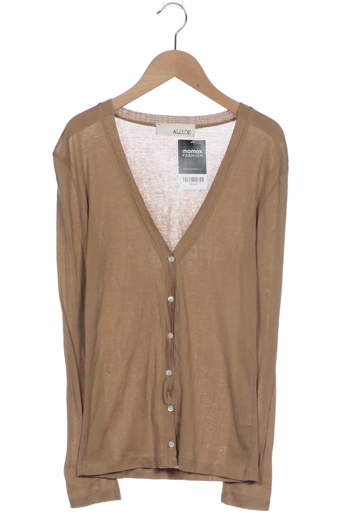 

Allude Damen Strickjacke, beige, Gr. 38