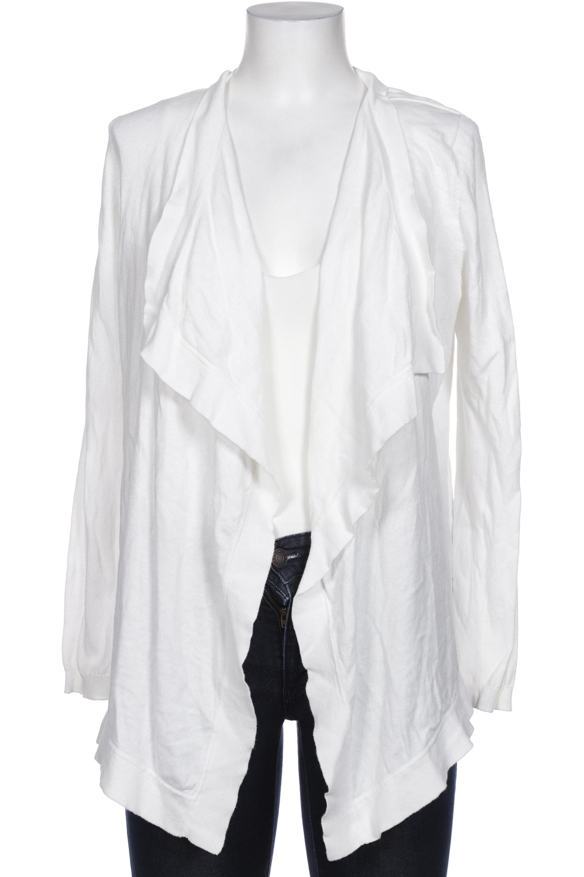 

ALLUDE Damen Strickjacke, weiß