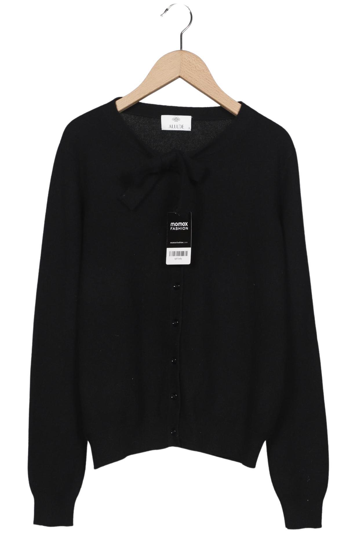 

Allude Damen Strickjacke, schwarz, Gr. 36