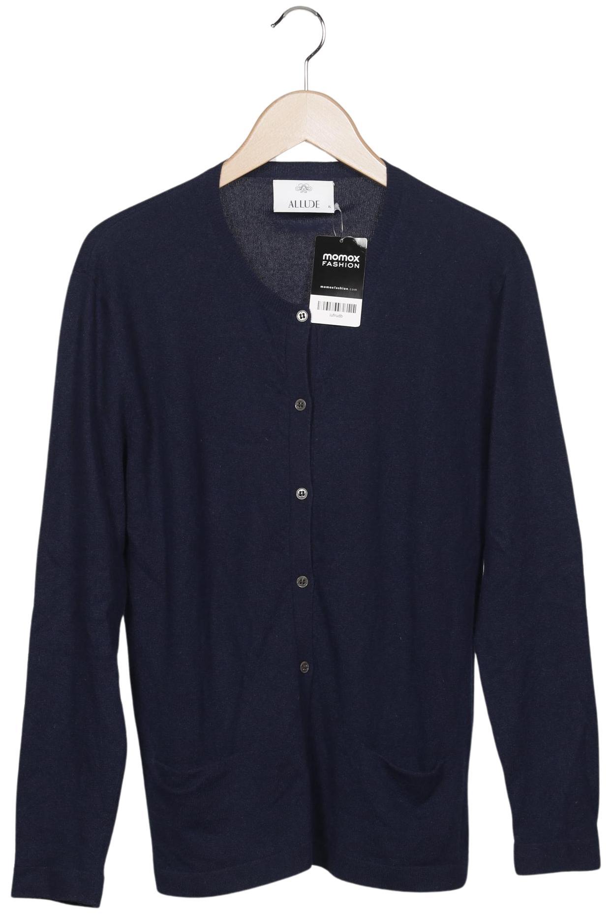 

Allude Damen Strickjacke, marineblau, Gr. 44