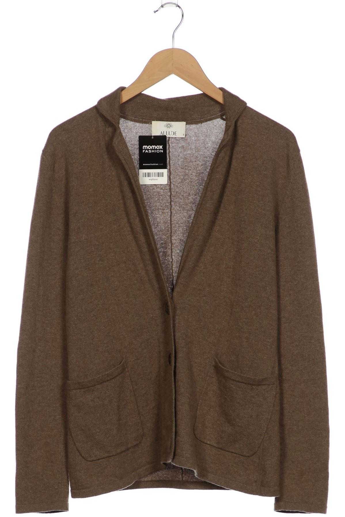 

Allude Damen Strickjacke, braun, Gr. 38
