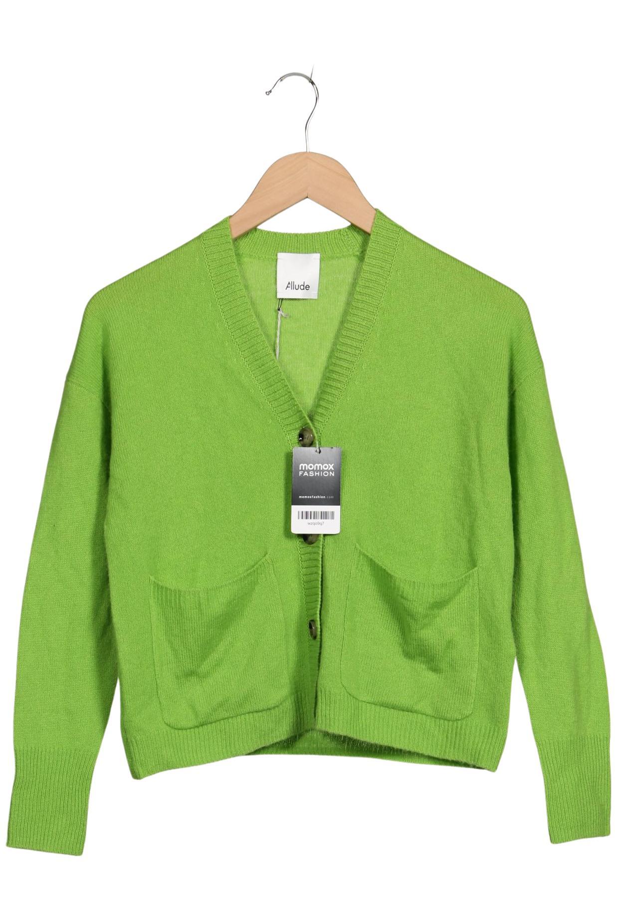 

Allude Damen Strickjacke, hellgrün, Gr. 34