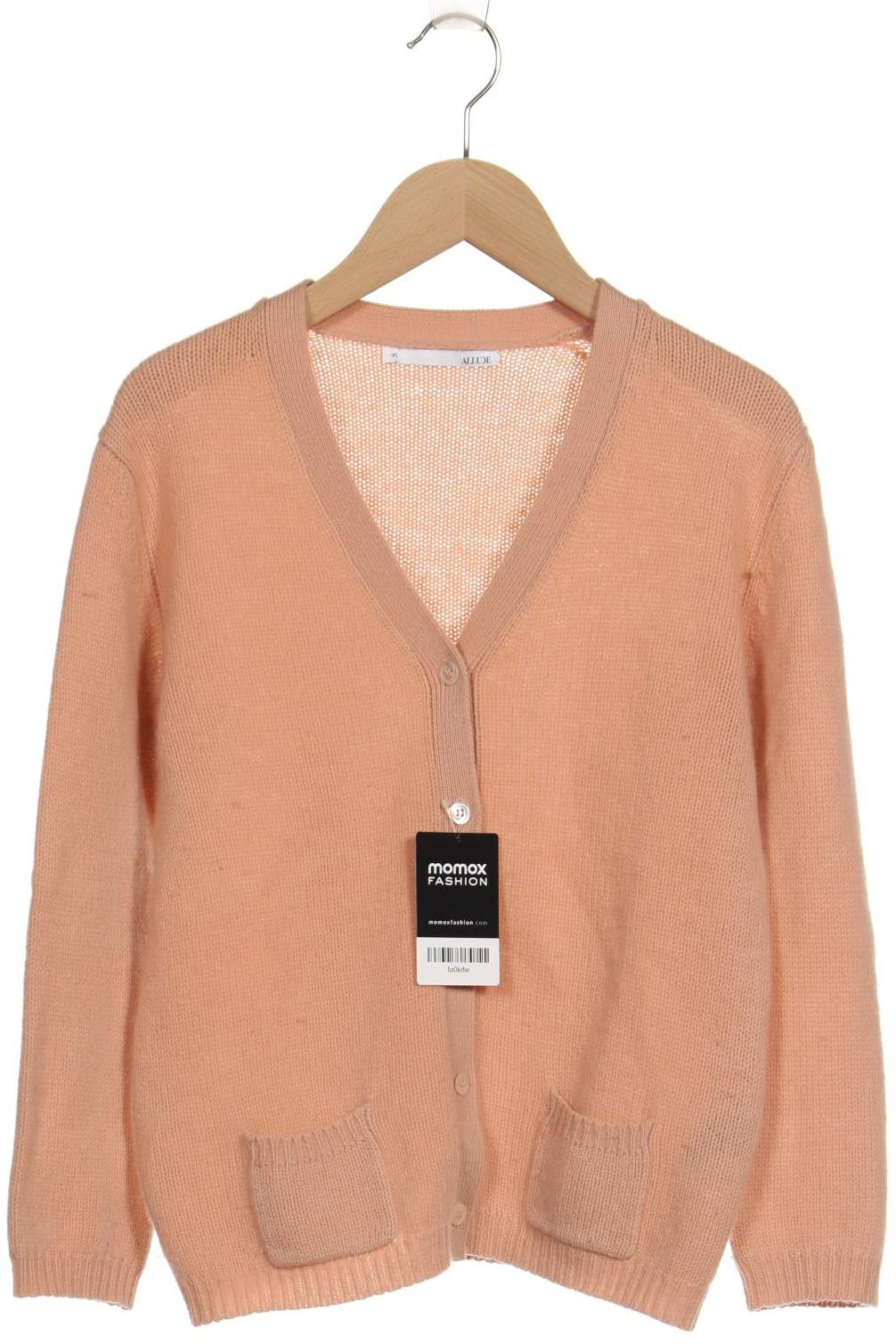 

Allude Damen Strickjacke, orange, Gr. 36