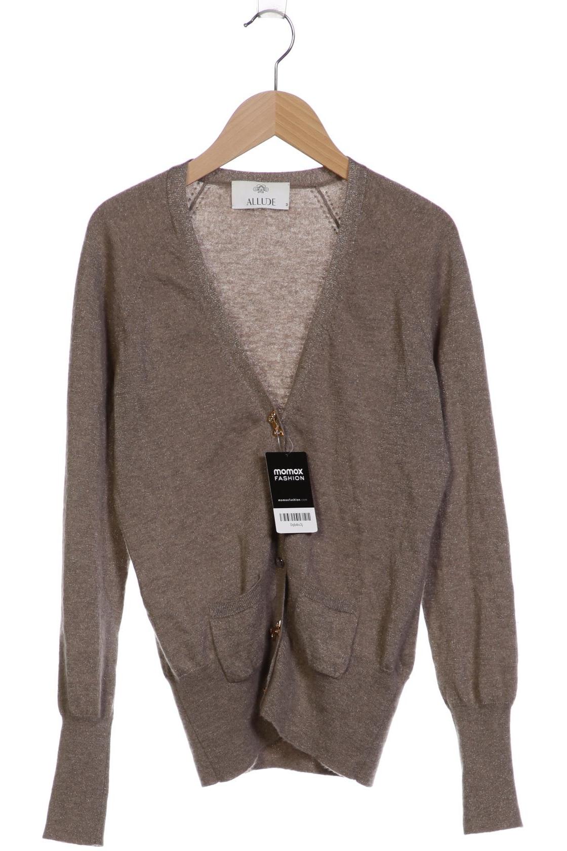 

Allude Damen Strickjacke, braun, Gr. 38