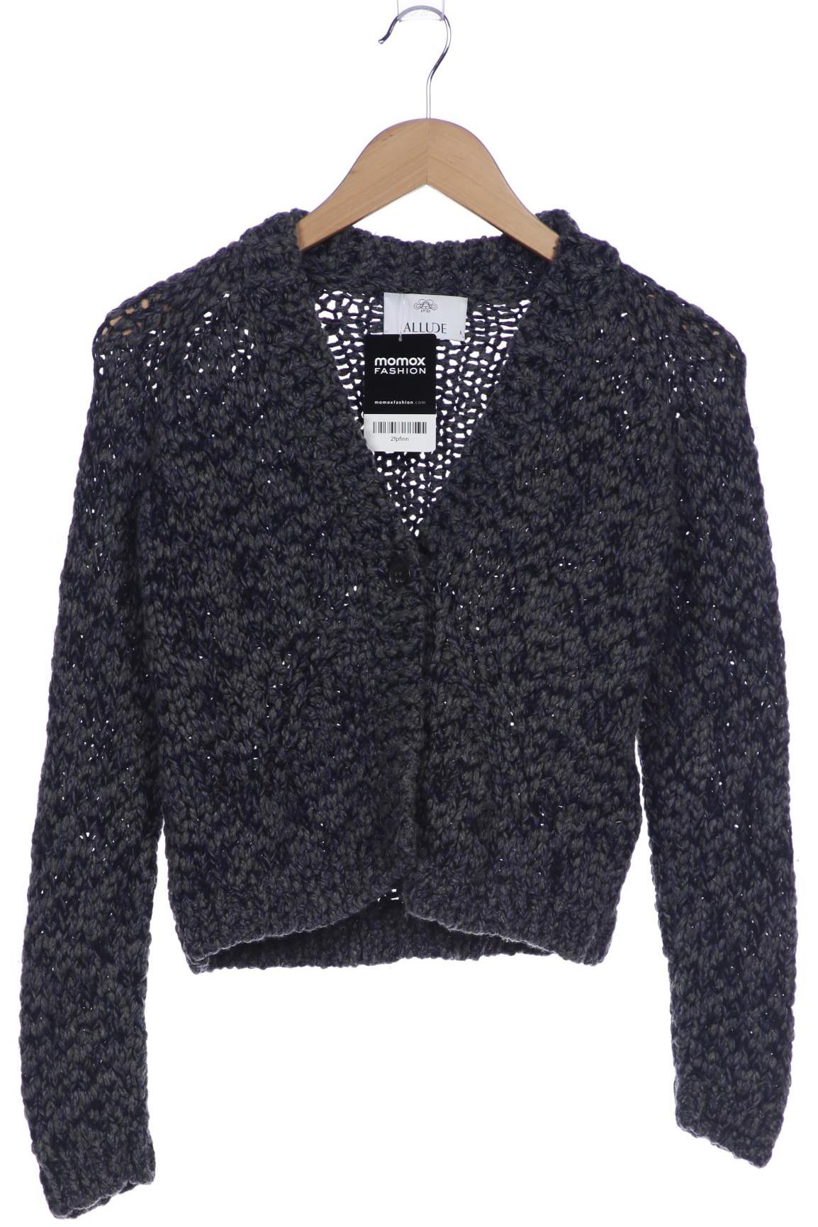 

Allude Damen Strickjacke, grau, Gr. 36