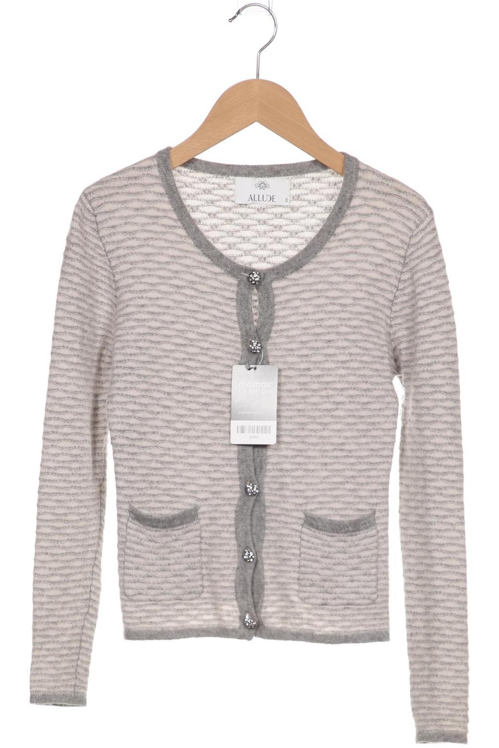 

Allude Damen Strickjacke, grau, Gr. 34