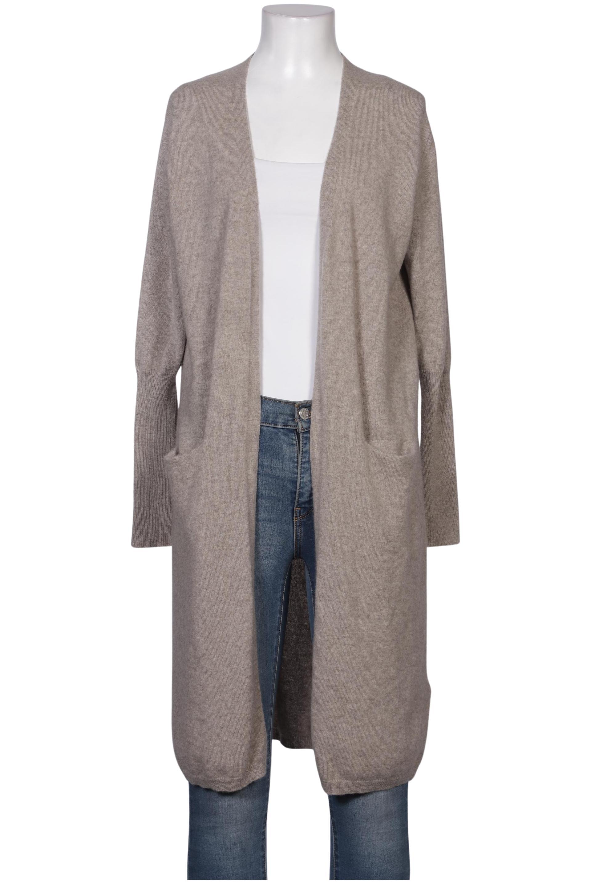 

Allude Damen Strickjacke, beige, Gr. 38