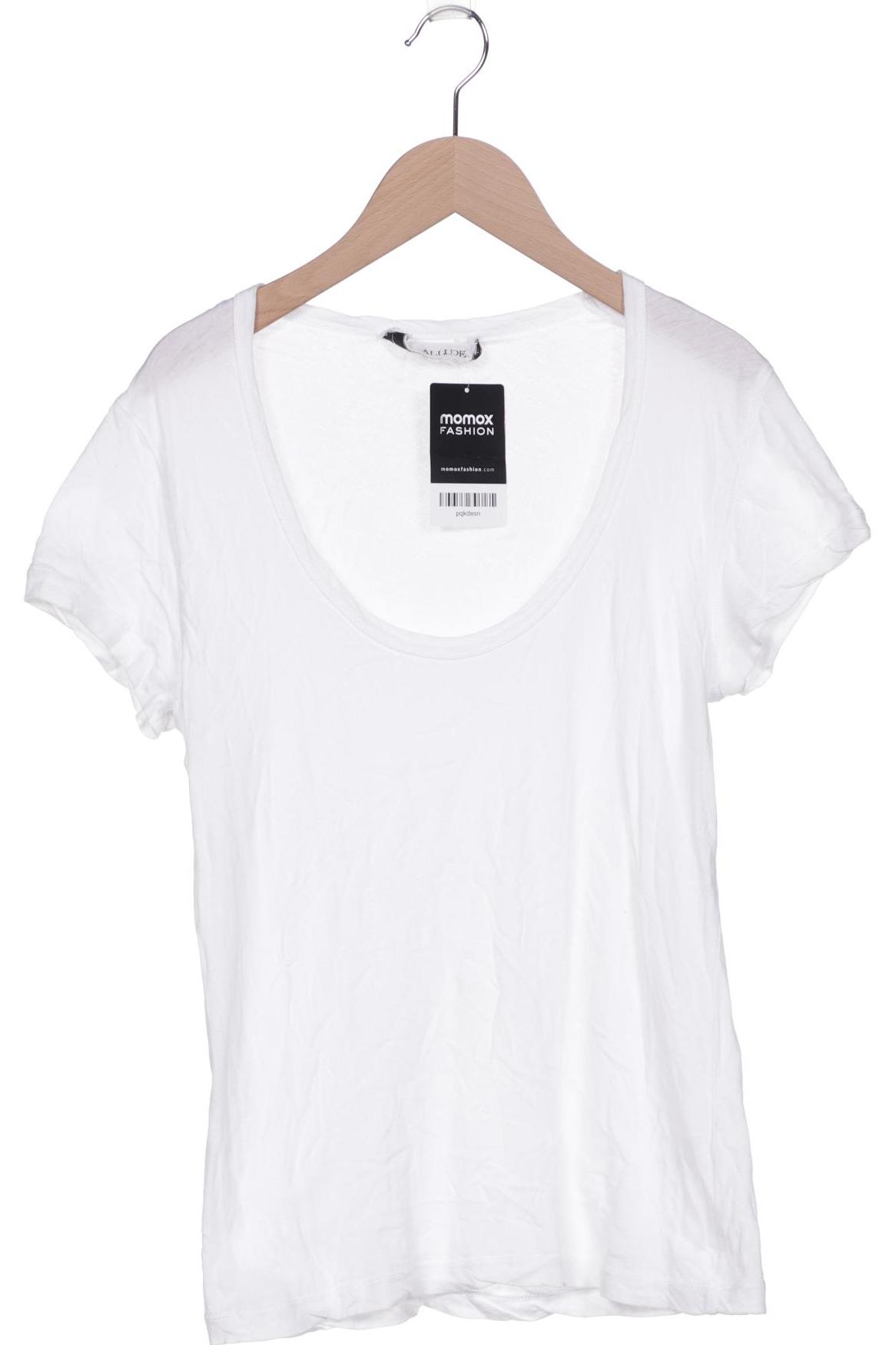 

ALLUDE Damen T-Shirt, weiß