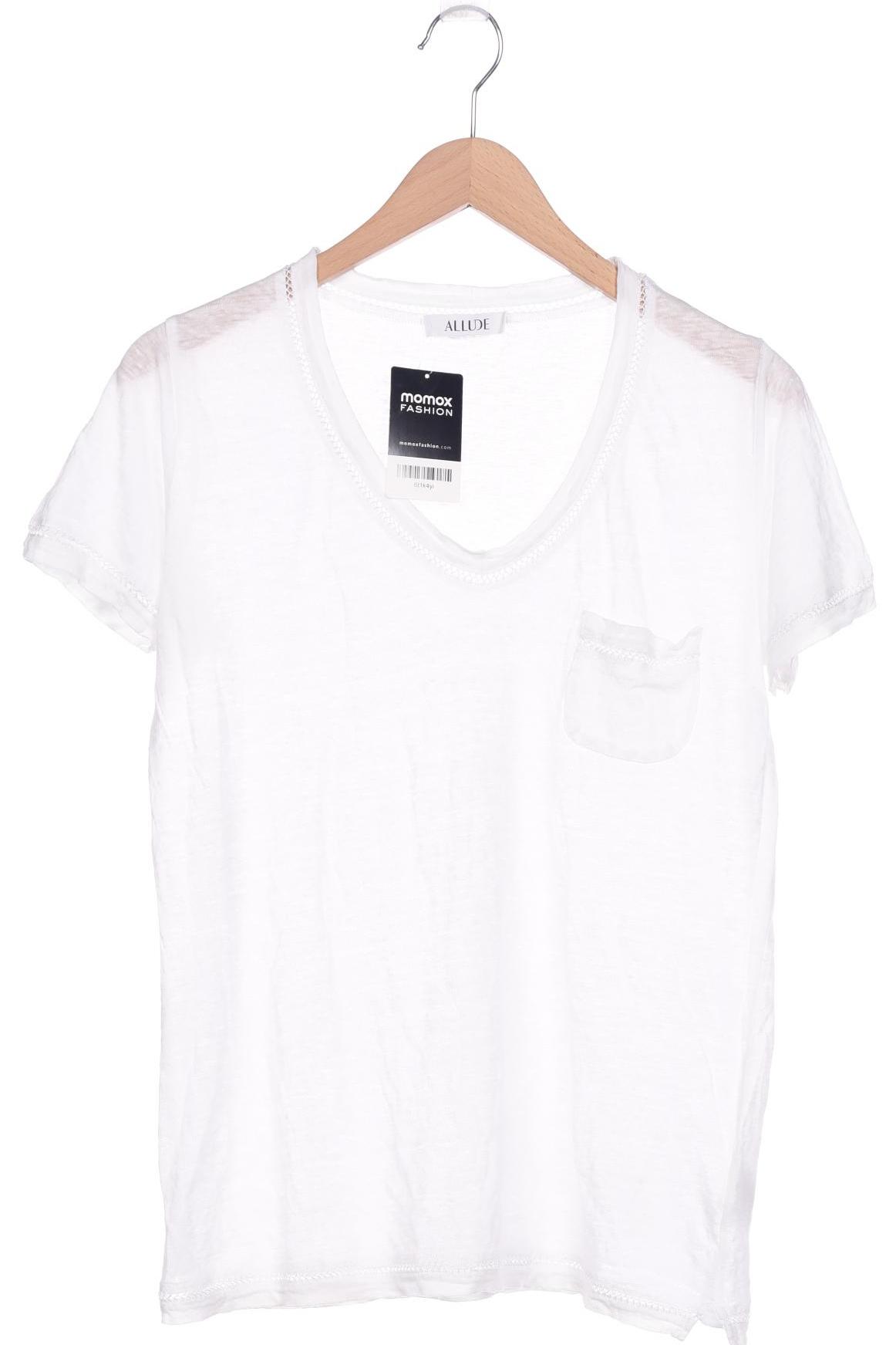 

Allude Damen T-Shirt, weiß, Gr. 38